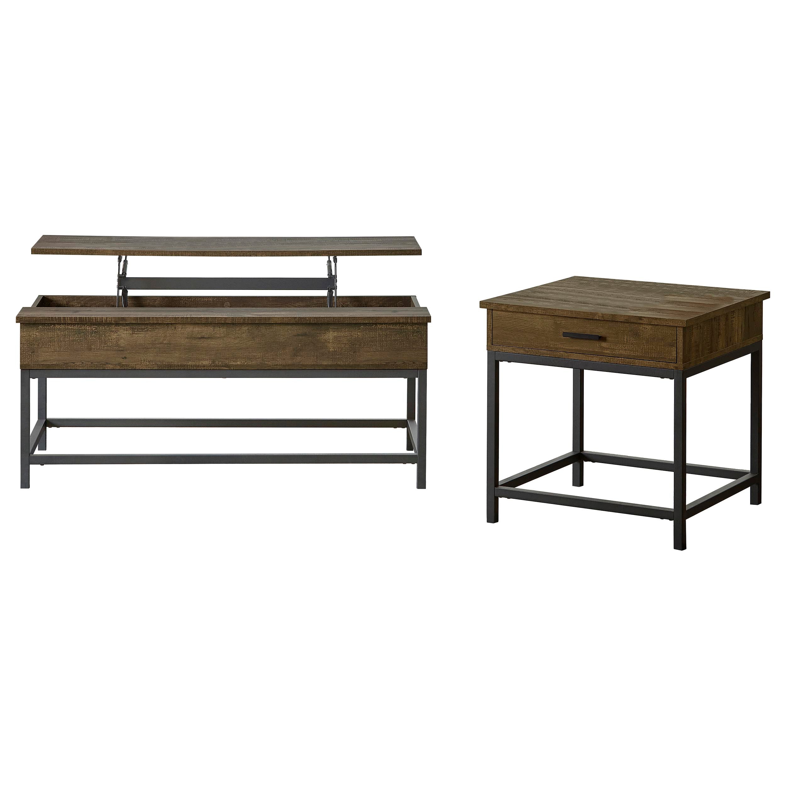 Byers Lift-Top Coffee Table Set - Luxury Home Furniture (MI)