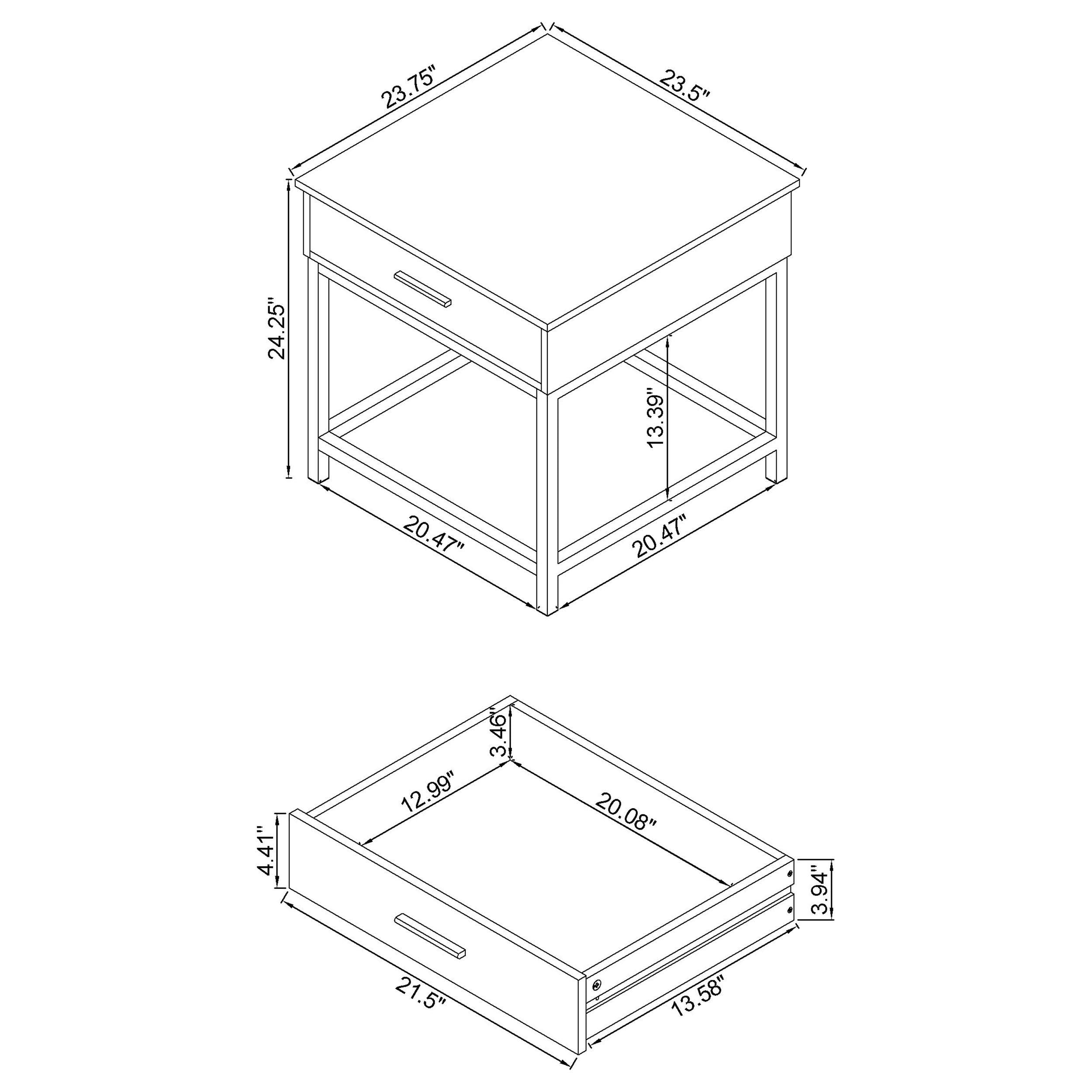 Byers Lift-Top Coffee Table Set - Luxury Home Furniture (MI)