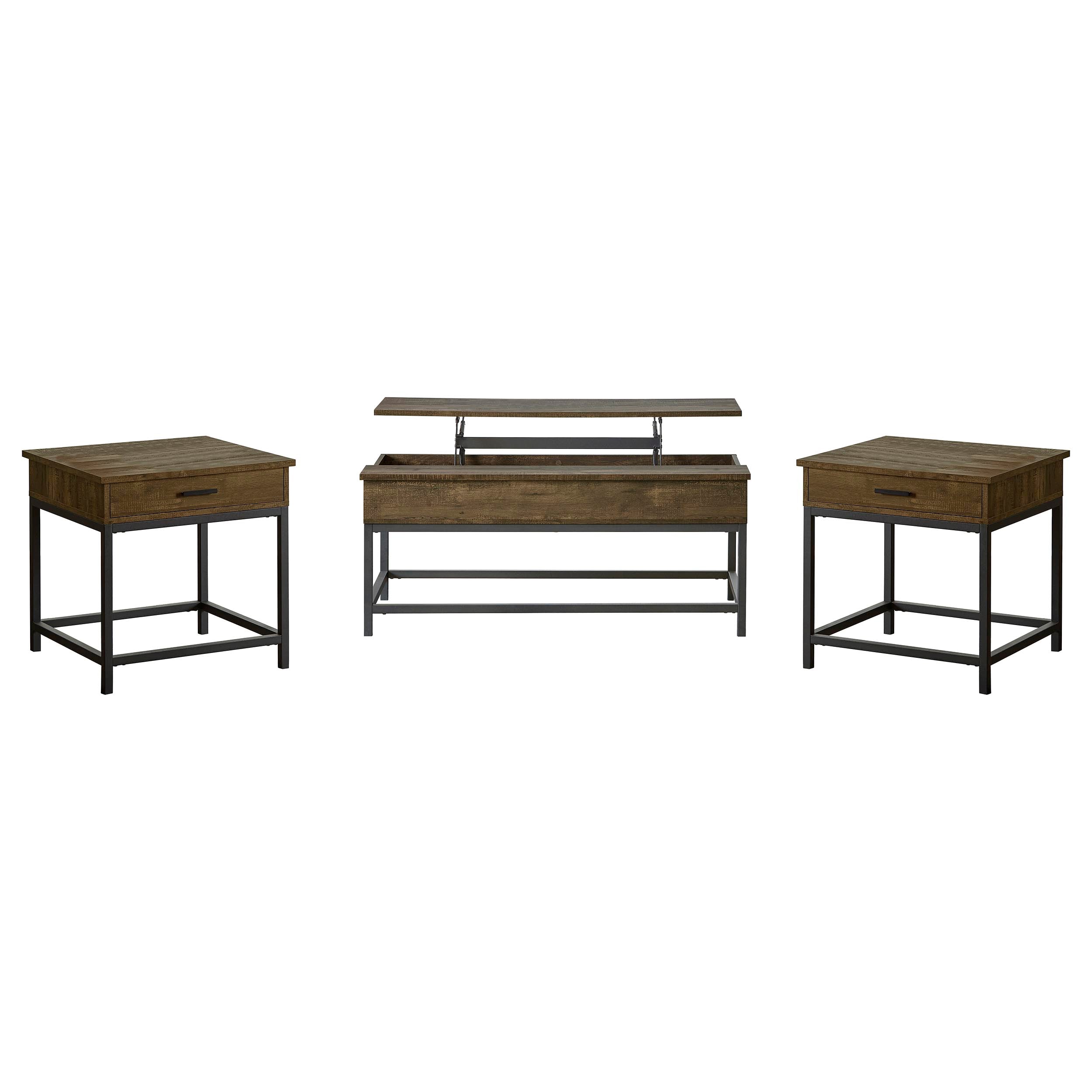Byers Lift-Top Coffee Table Set - Luxury Home Furniture (MI)