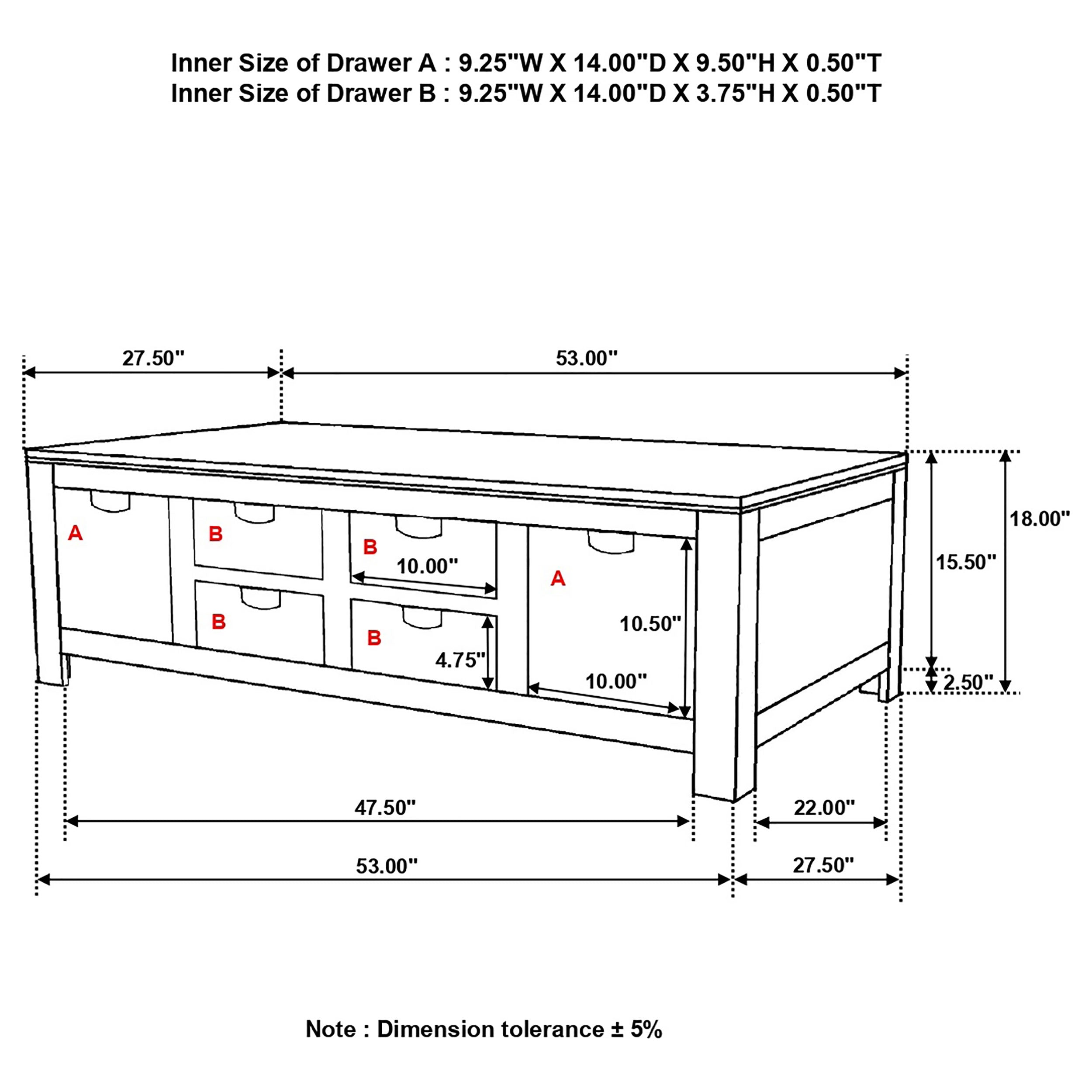 Esther Coffee Table - Luxury Home Furniture (MI)