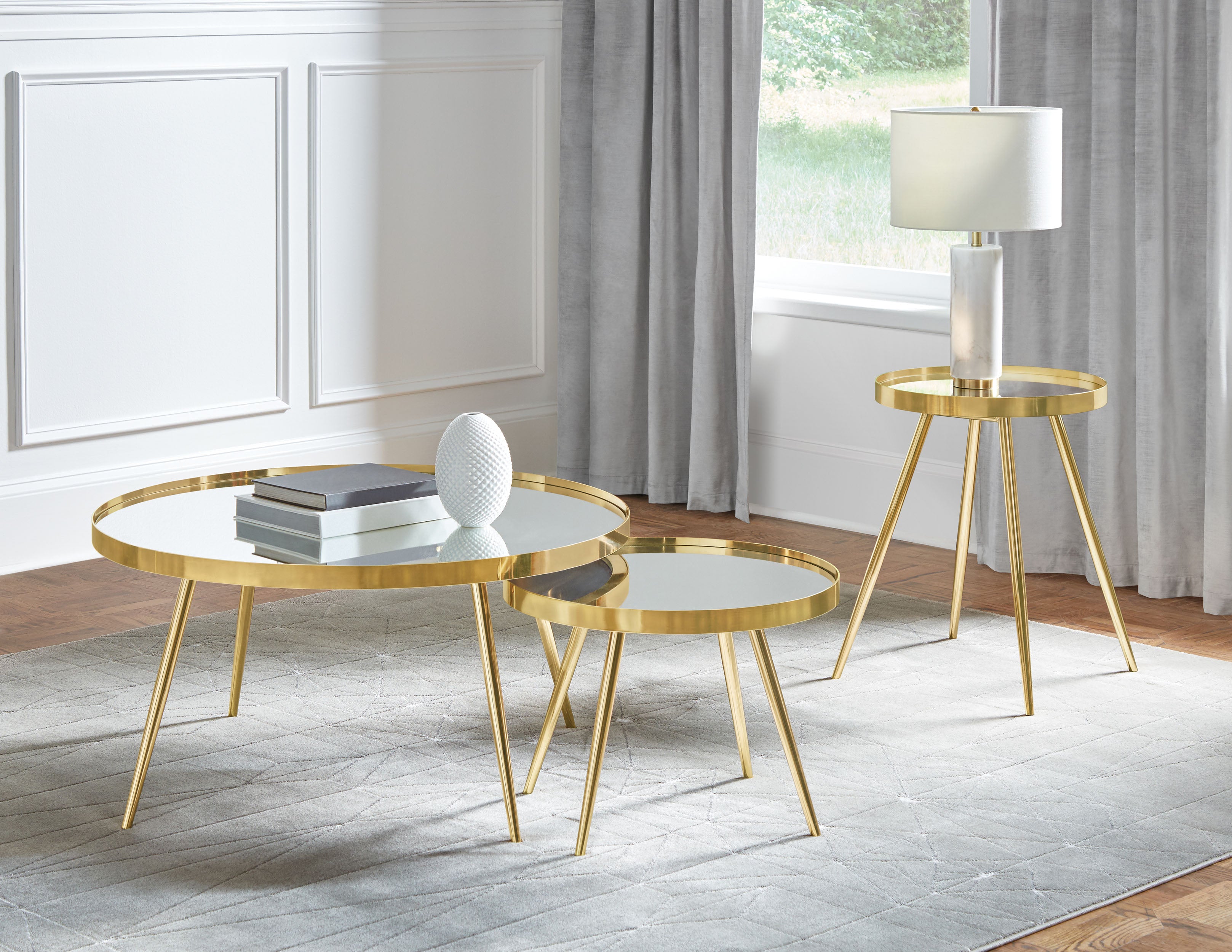 Kaelyn Coffee Table Set - Luxury Home Furniture (MI)