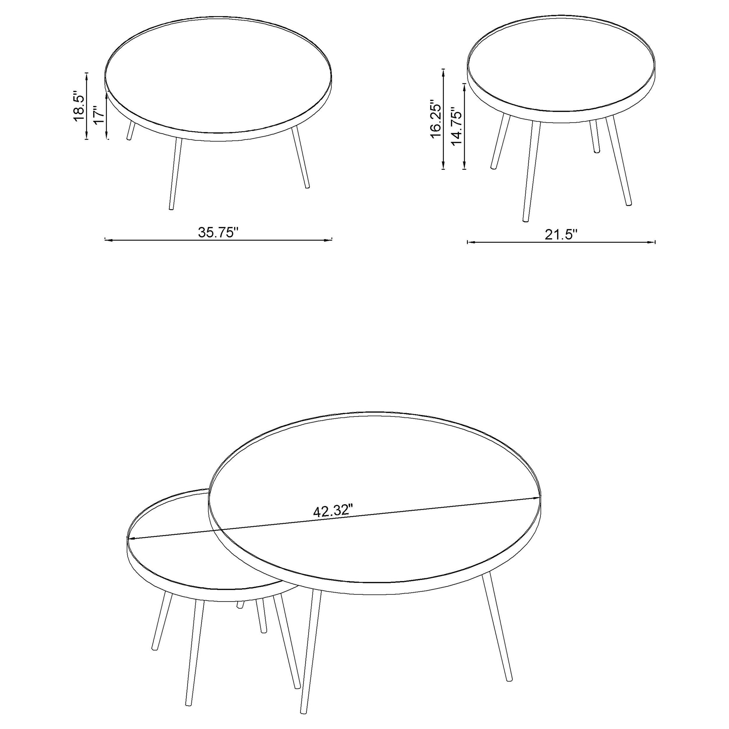 Kaelyn Coffee Table Set - Luxury Home Furniture (MI)