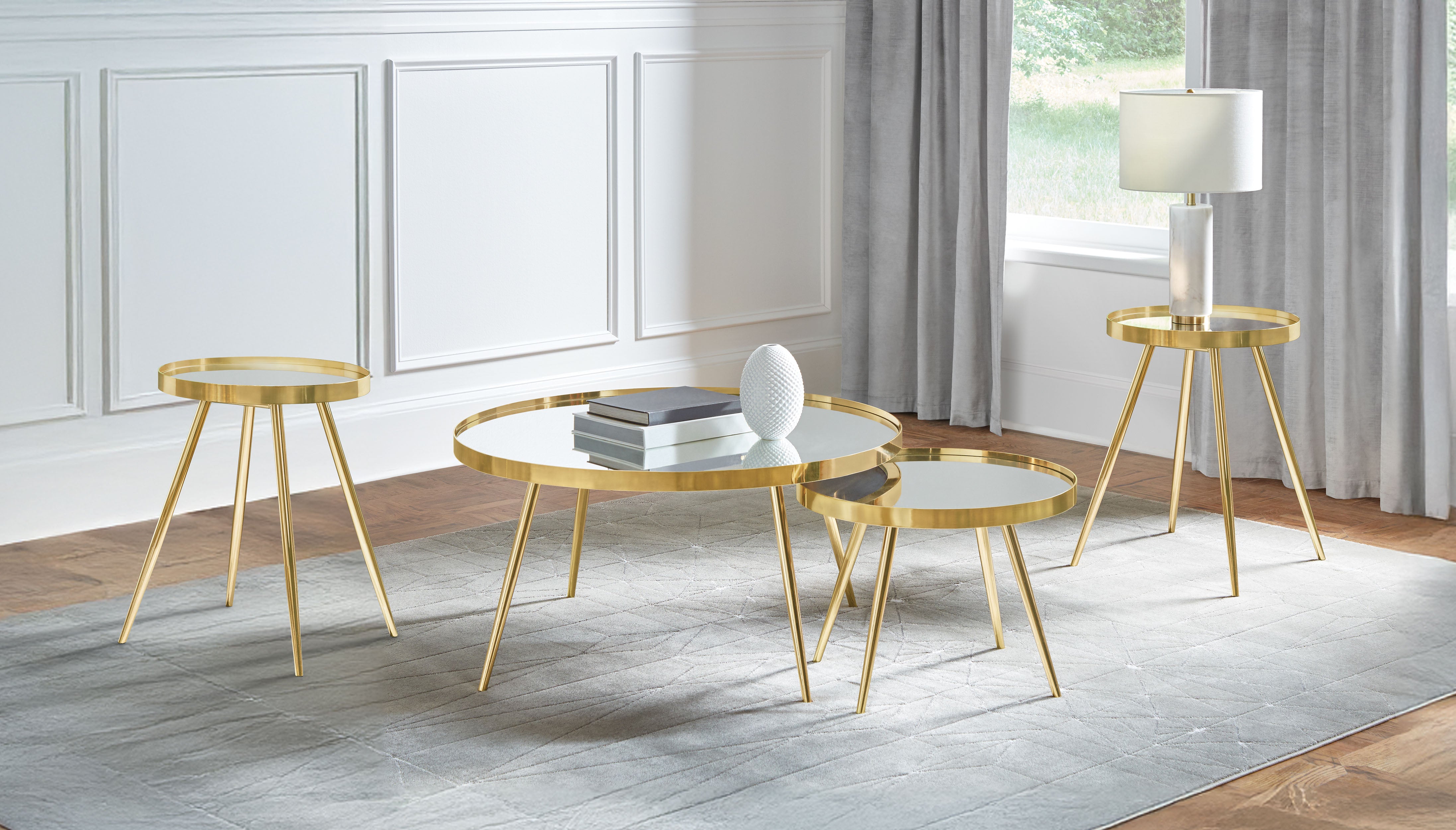 Kaelyn Coffee Table Set - Luxury Home Furniture (MI)