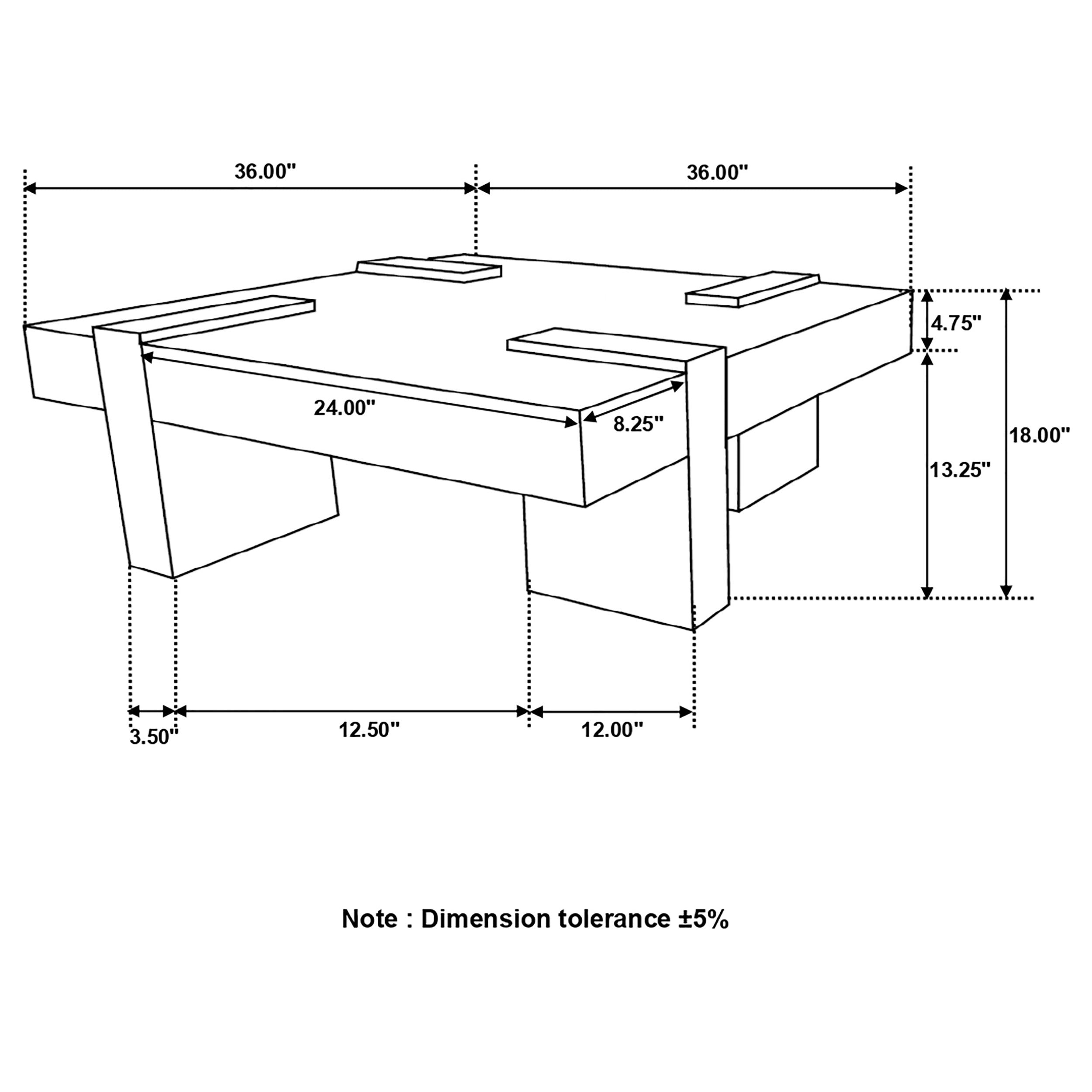 Samira Coffee Table - Luxury Home Furniture (MI)