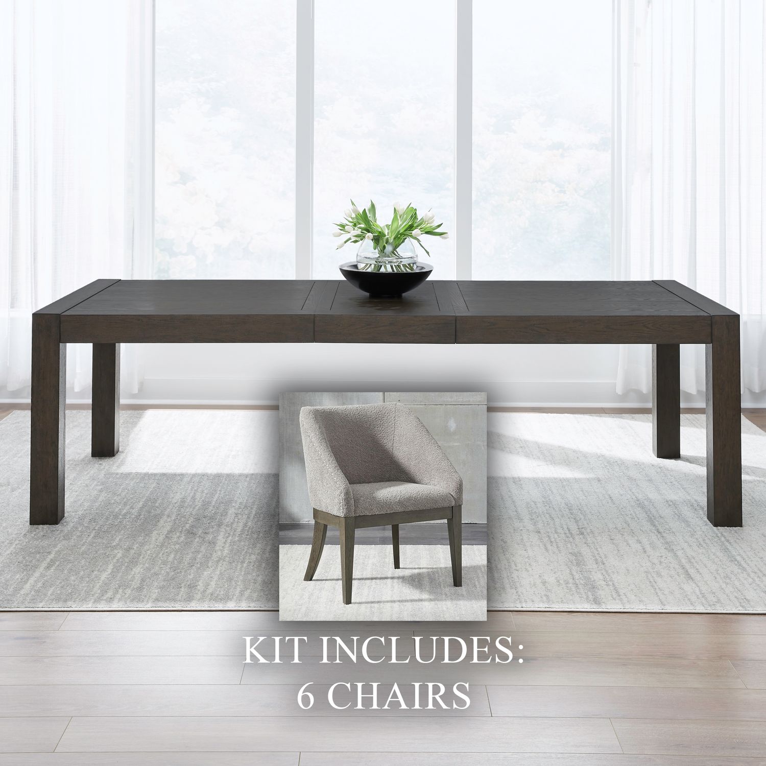 Cascade Falls 7 Piece Rectangular Table Set image