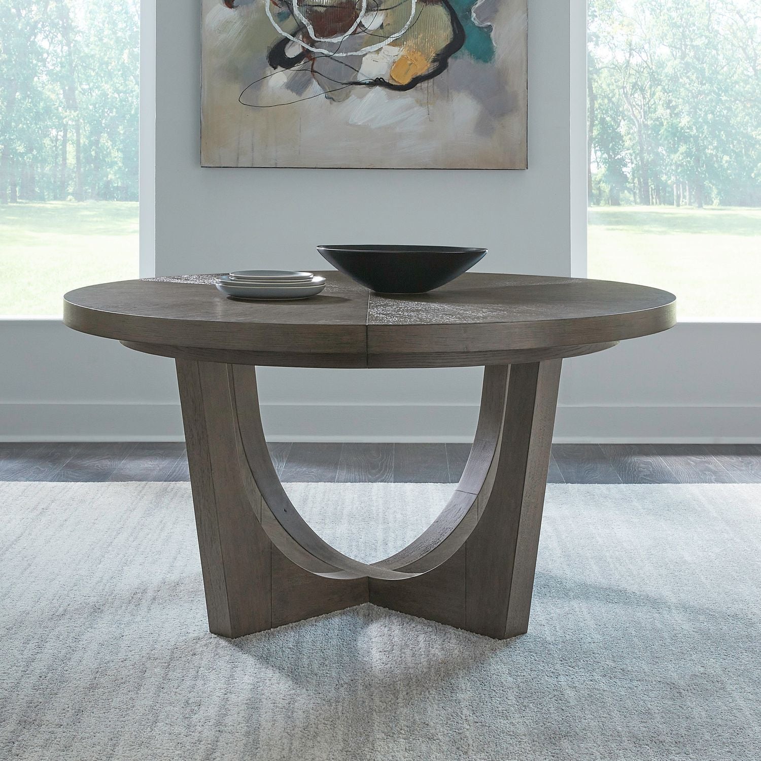 Cascade Falls Pedestal Table Set - Luxury Home Furniture (MI)