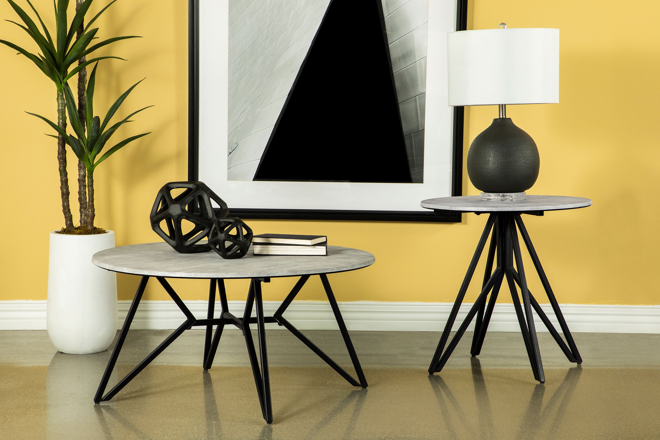 Hadi Coffee Table Set - Luxury Home Furniture (MI)