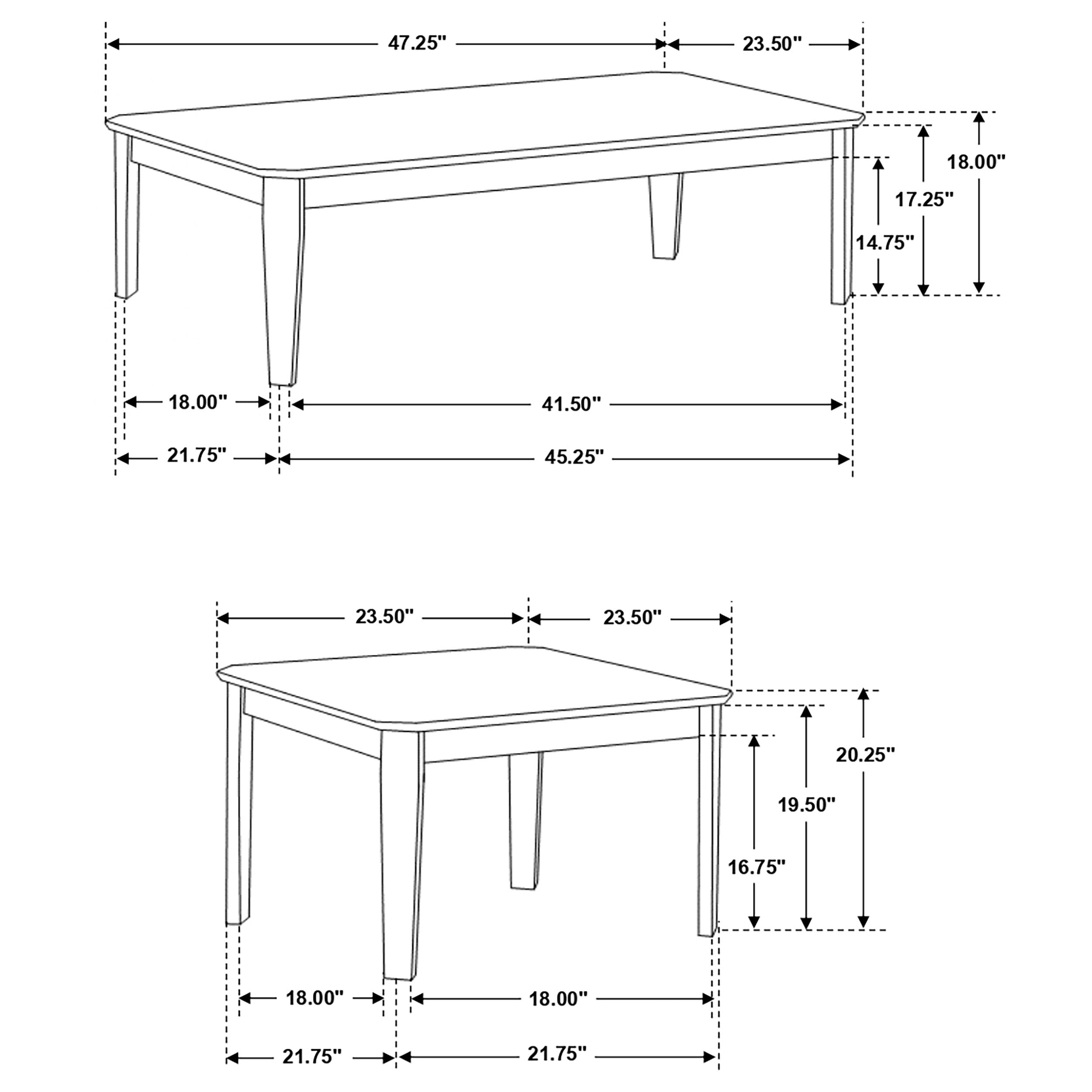 Amaro Coffee Table Set - Luxury Home Furniture (MI)