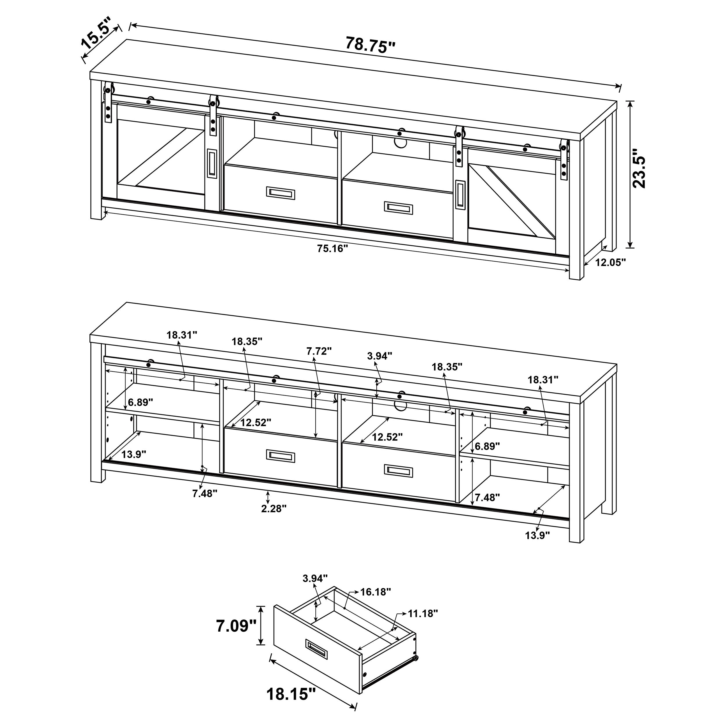 Madra TV Stand - Luxury Home Furniture (MI)