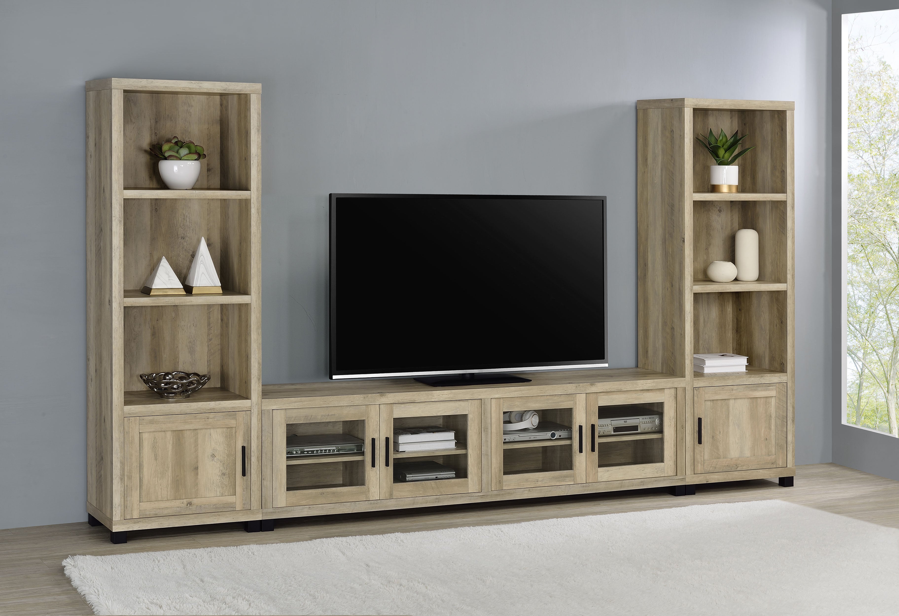 Sachin Entertainment Centers 2 - Luxury Home Furniture (MI)