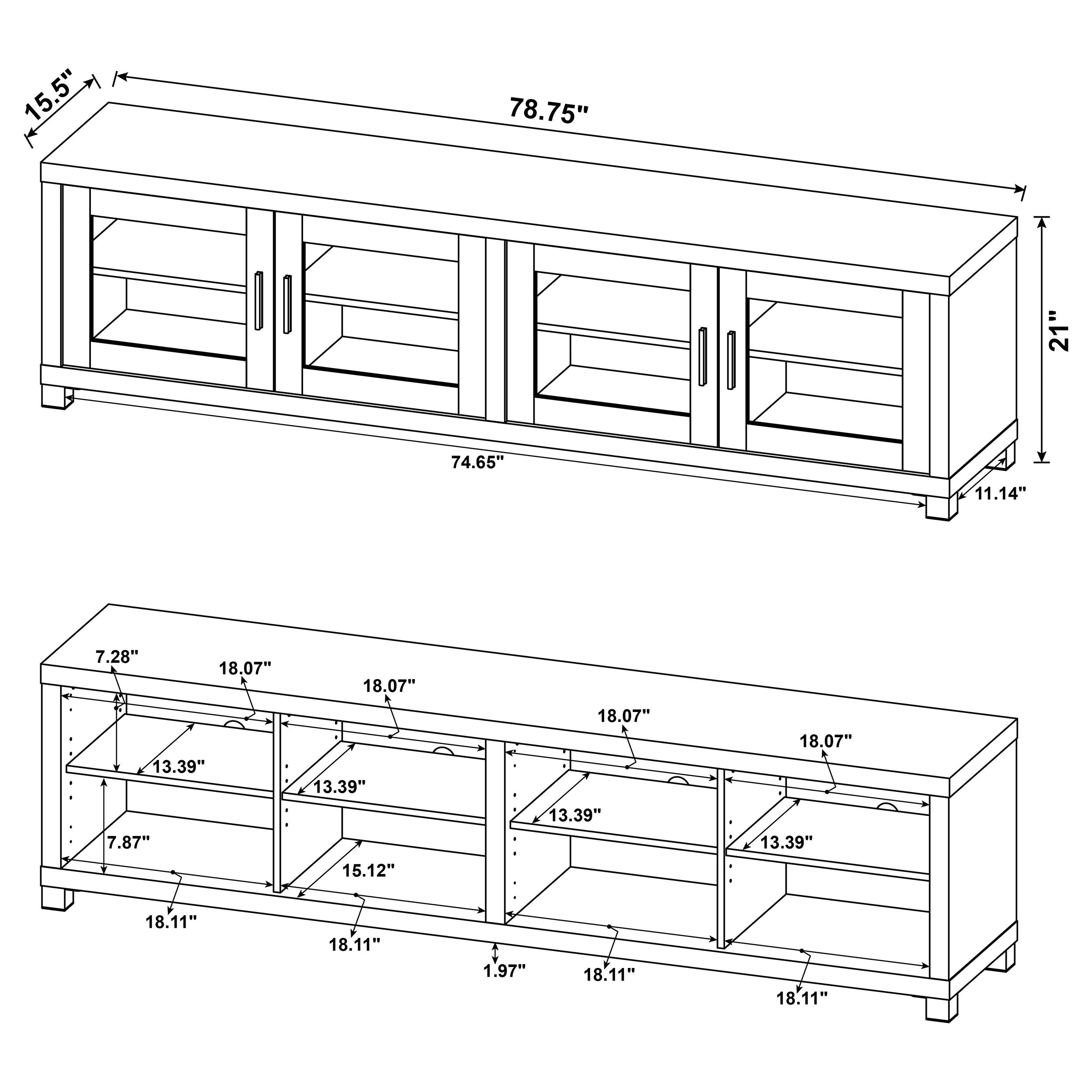 Sachin TV Stand - Luxury Home Furniture (MI)