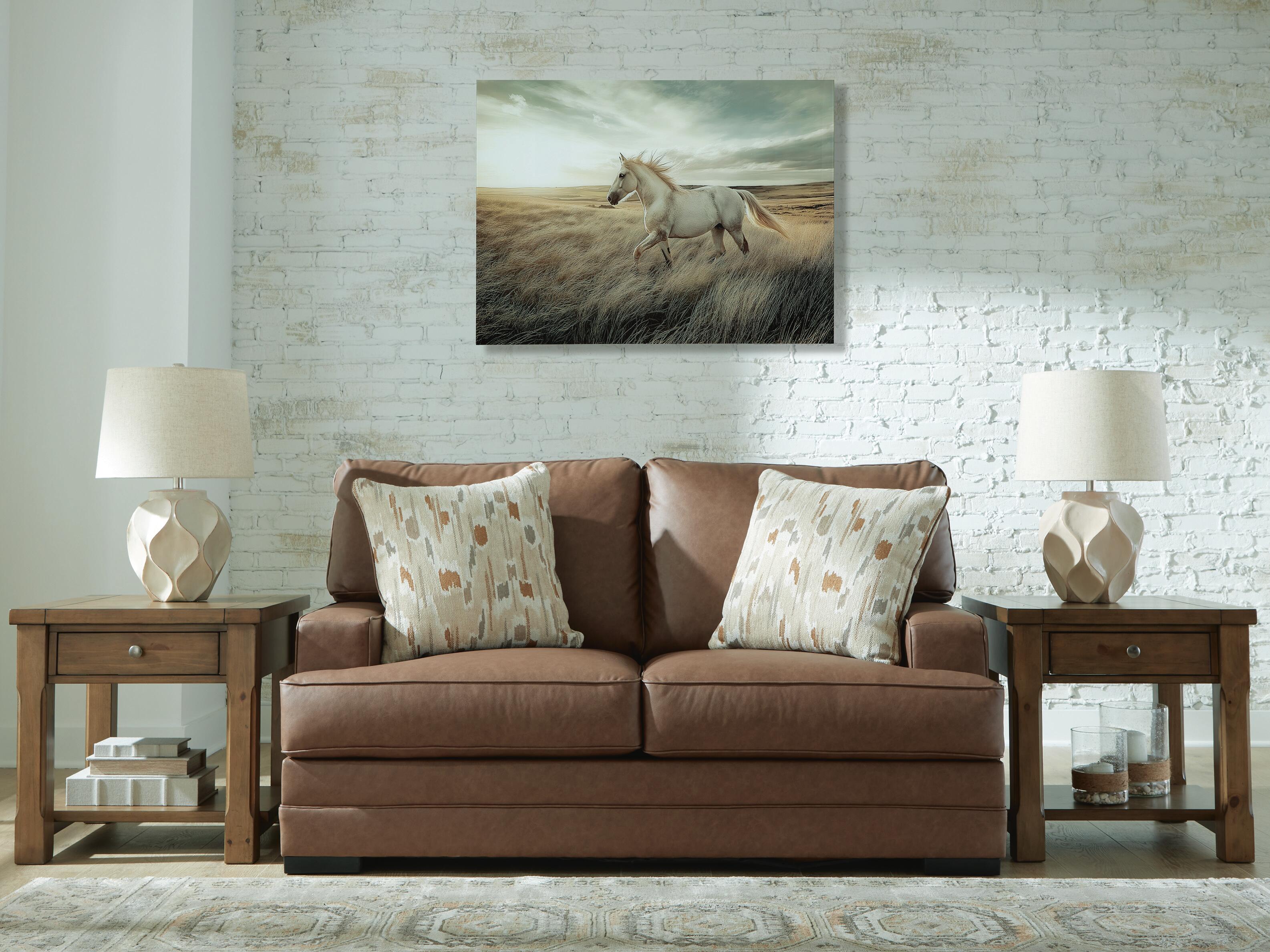 VillaCourt Loveseat - Luxury Home Furniture (MI)