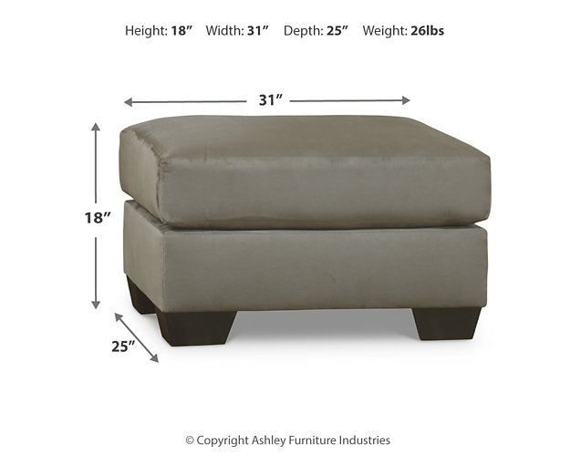 Darcy Ottoman - Luxury Home Furniture (MI)