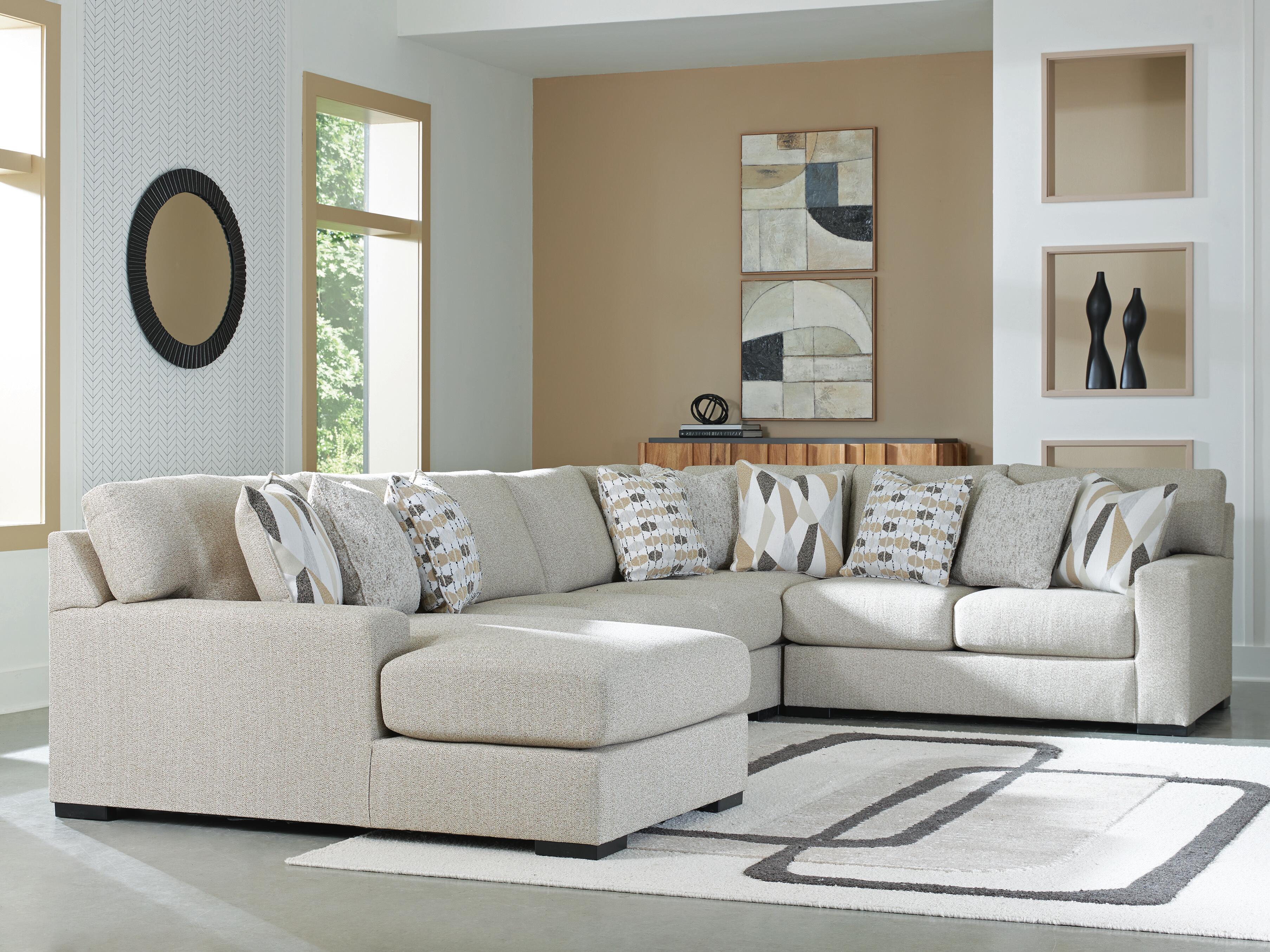 Laurelgrove Sectional with Chaise - Luxury Home Furniture (MI)