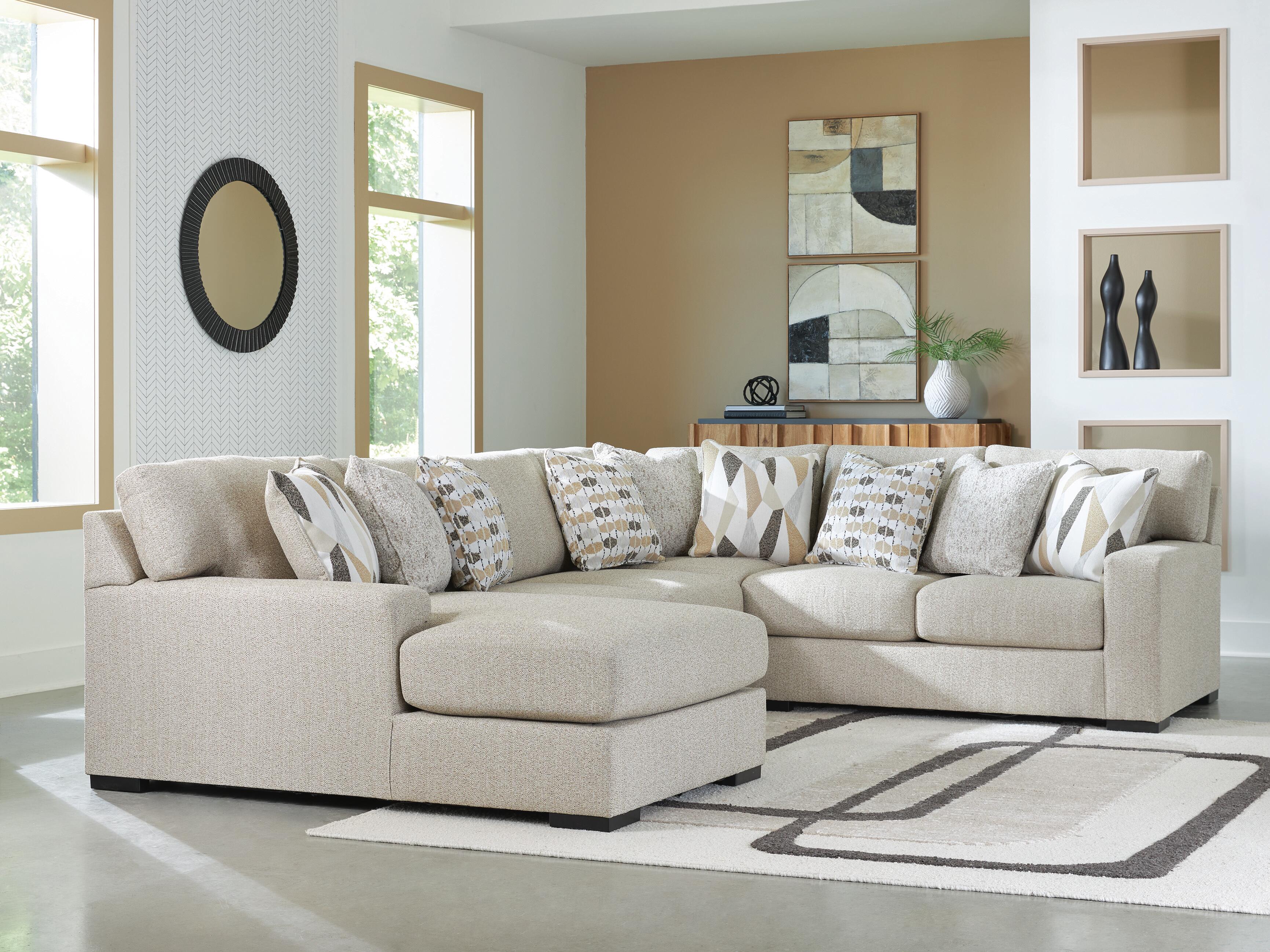 Laurelgrove Sectional with Chaise - Luxury Home Furniture (MI)