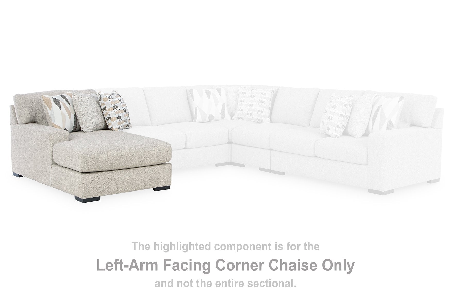 Laurelgrove Sectional with Chaise - Luxury Home Furniture (MI)