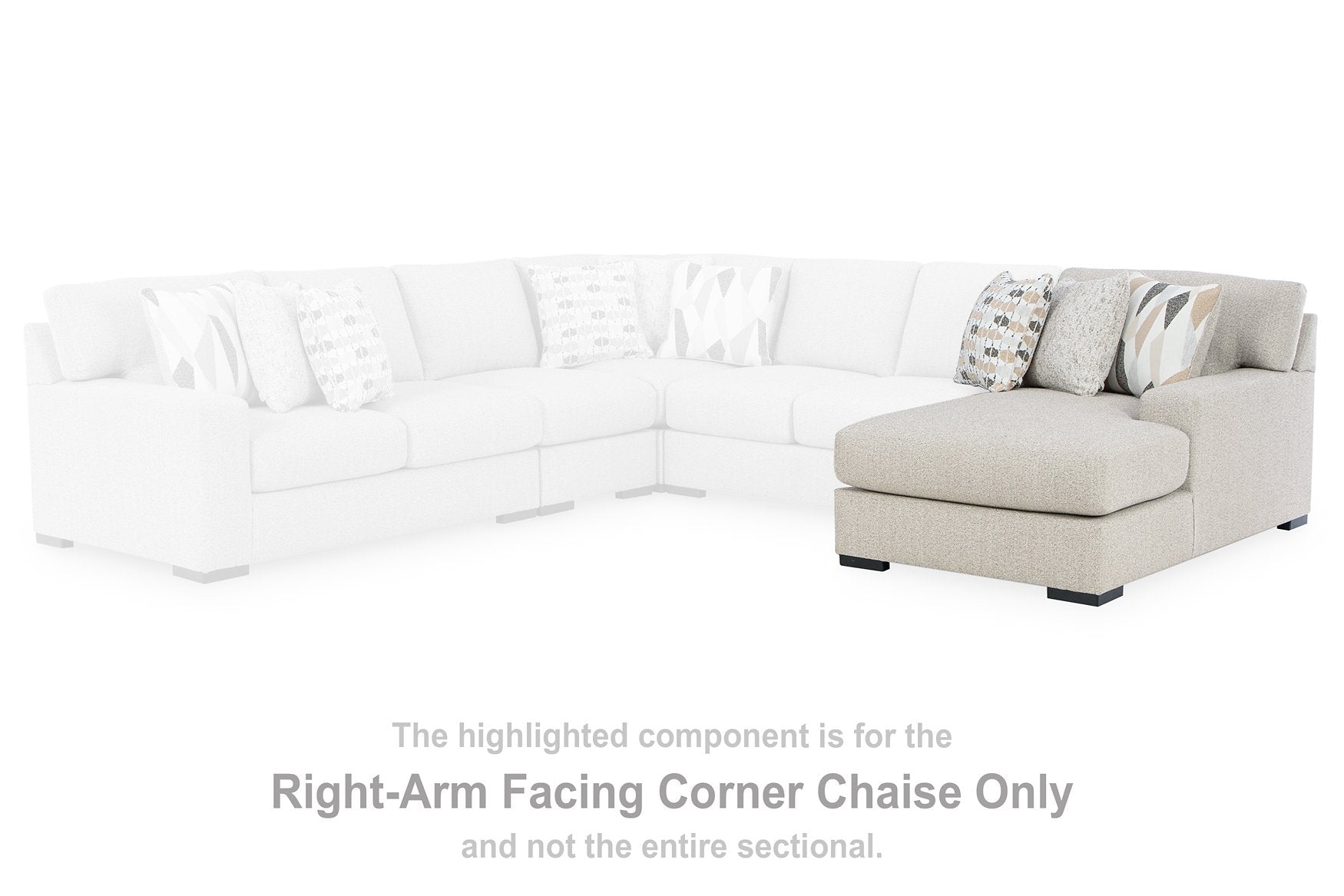 Laurelgrove Sectional with Chaise - Luxury Home Furniture (MI)