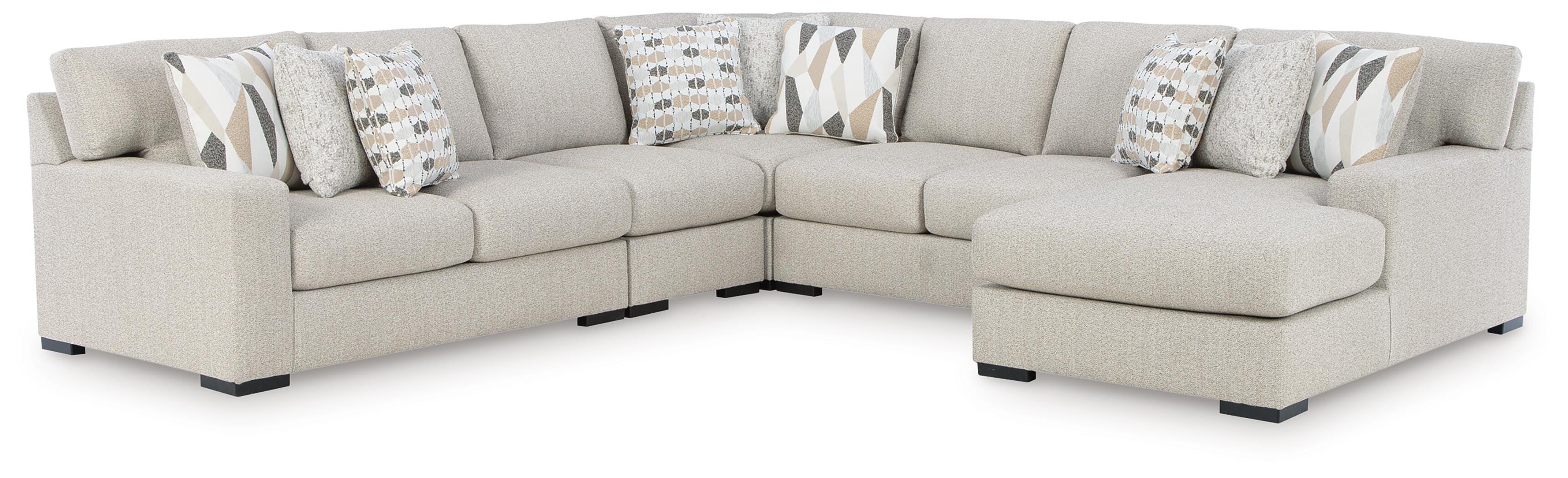 Laurelgrove Sectional with Chaise - Luxury Home Furniture (MI)