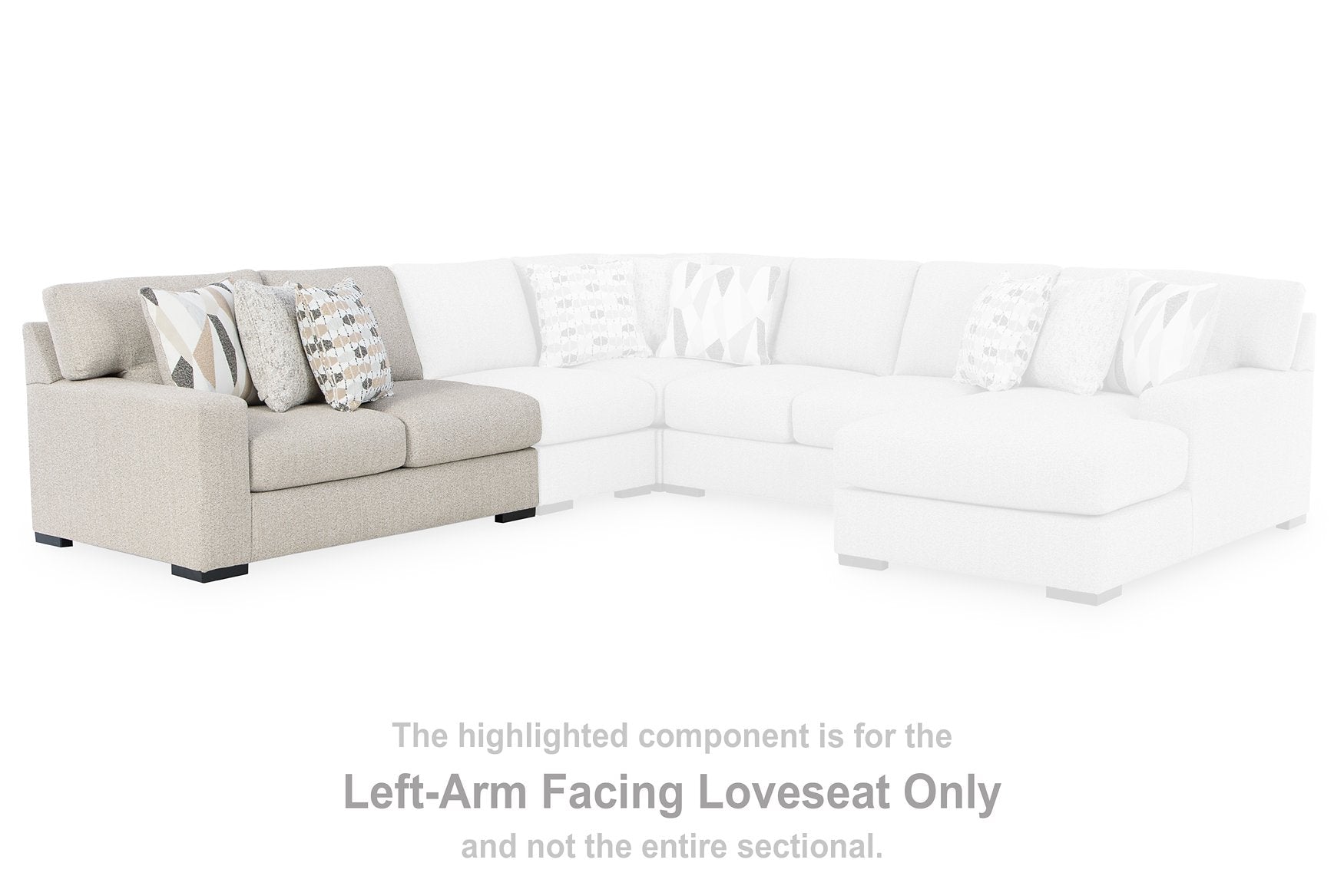 Laurelgrove Sectional with Chaise - Luxury Home Furniture (MI)