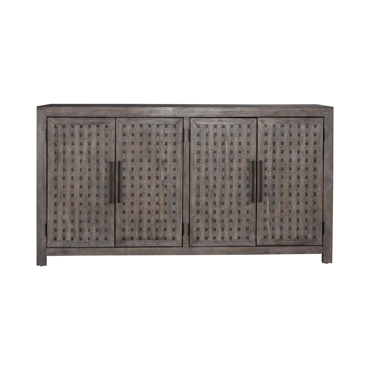 Liberty Furniture Winslow Accent Buffet in Smokey Ash EST SHIP TIME APPX 4 WEEKS - Luxury Home Furniture (MI)