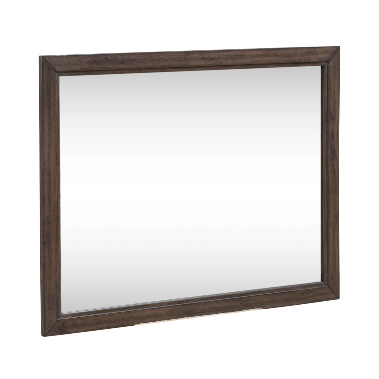 Modern Edge Landscape Mirror in Caffe image