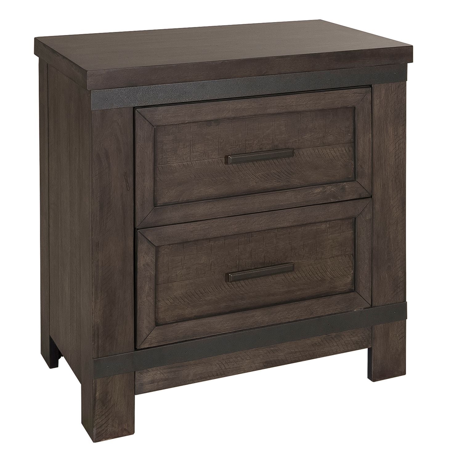 Thornwood Hills Nightstand in Rock Beaten Gray - Luxury Home Furniture (MI)