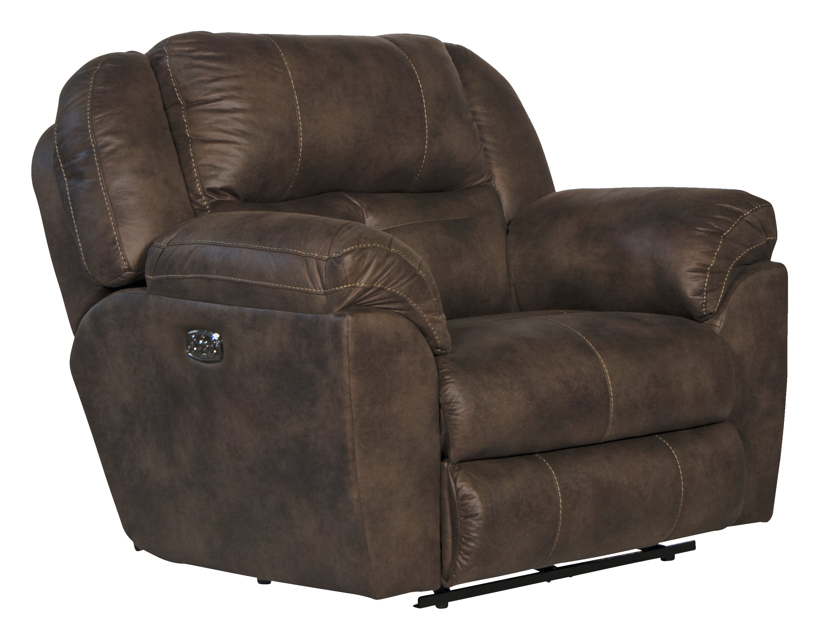 Ferrington Power Headrest w/ Lumbar Power Lay Flat Recliner - Luxury Home Furniture (MI)