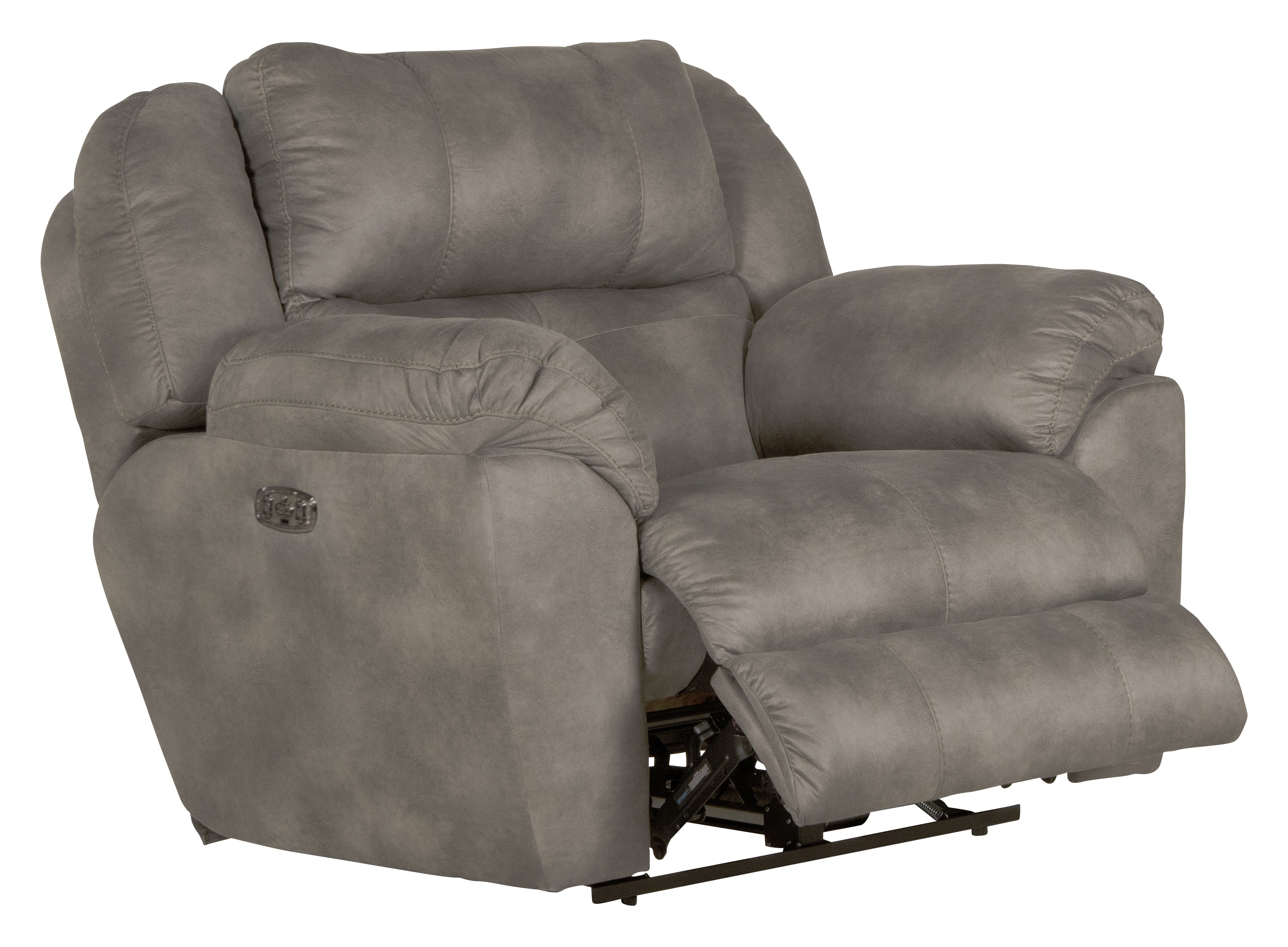 Ferrington Power Headrest w/ Lumbar Power Lay Flat Recliner - Luxury Home Furniture (MI)
