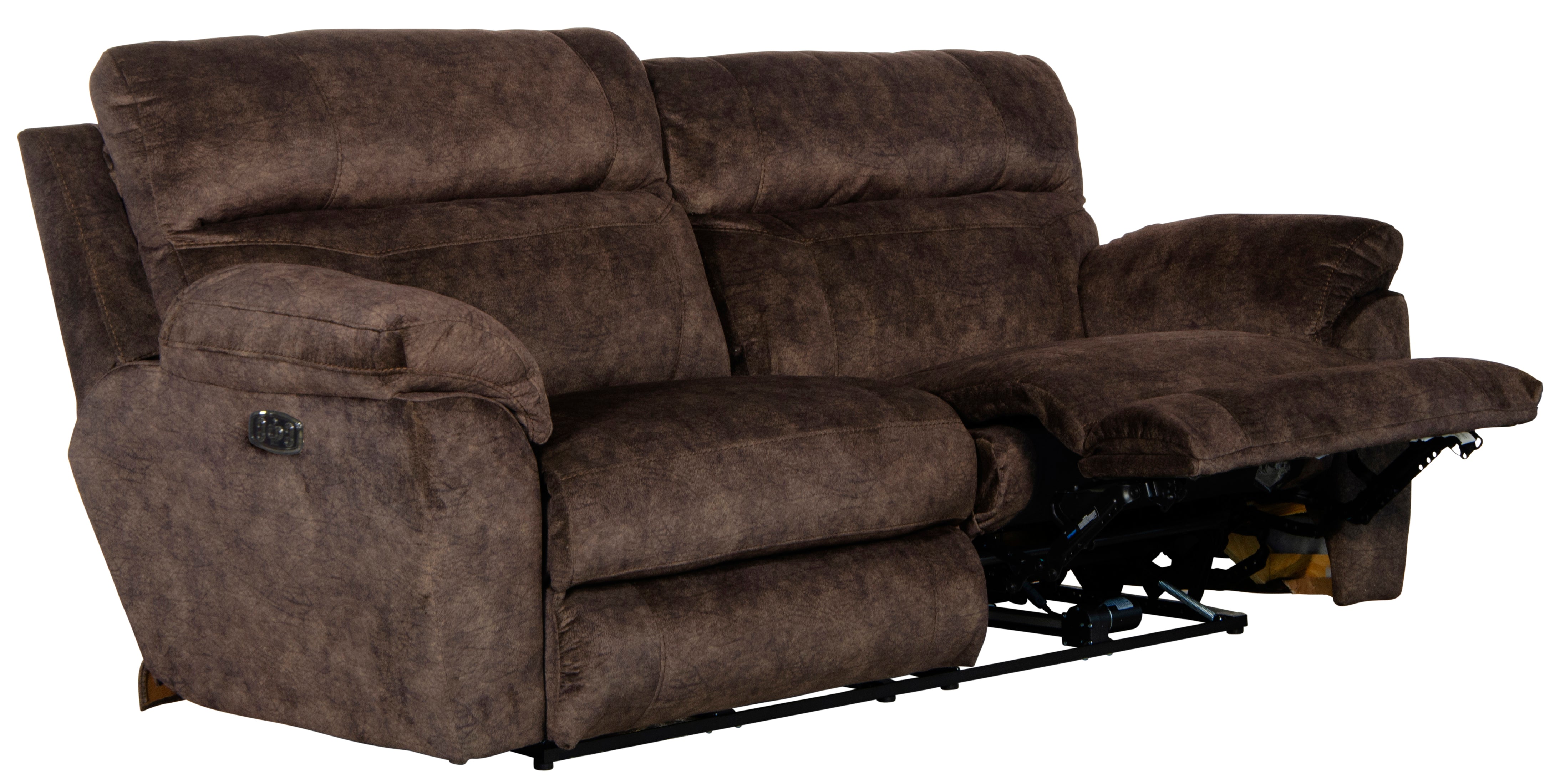Sedona Power Headrest w/Lumbar Lay Flat Reclining Sofa - Luxury Home Furniture (MI)