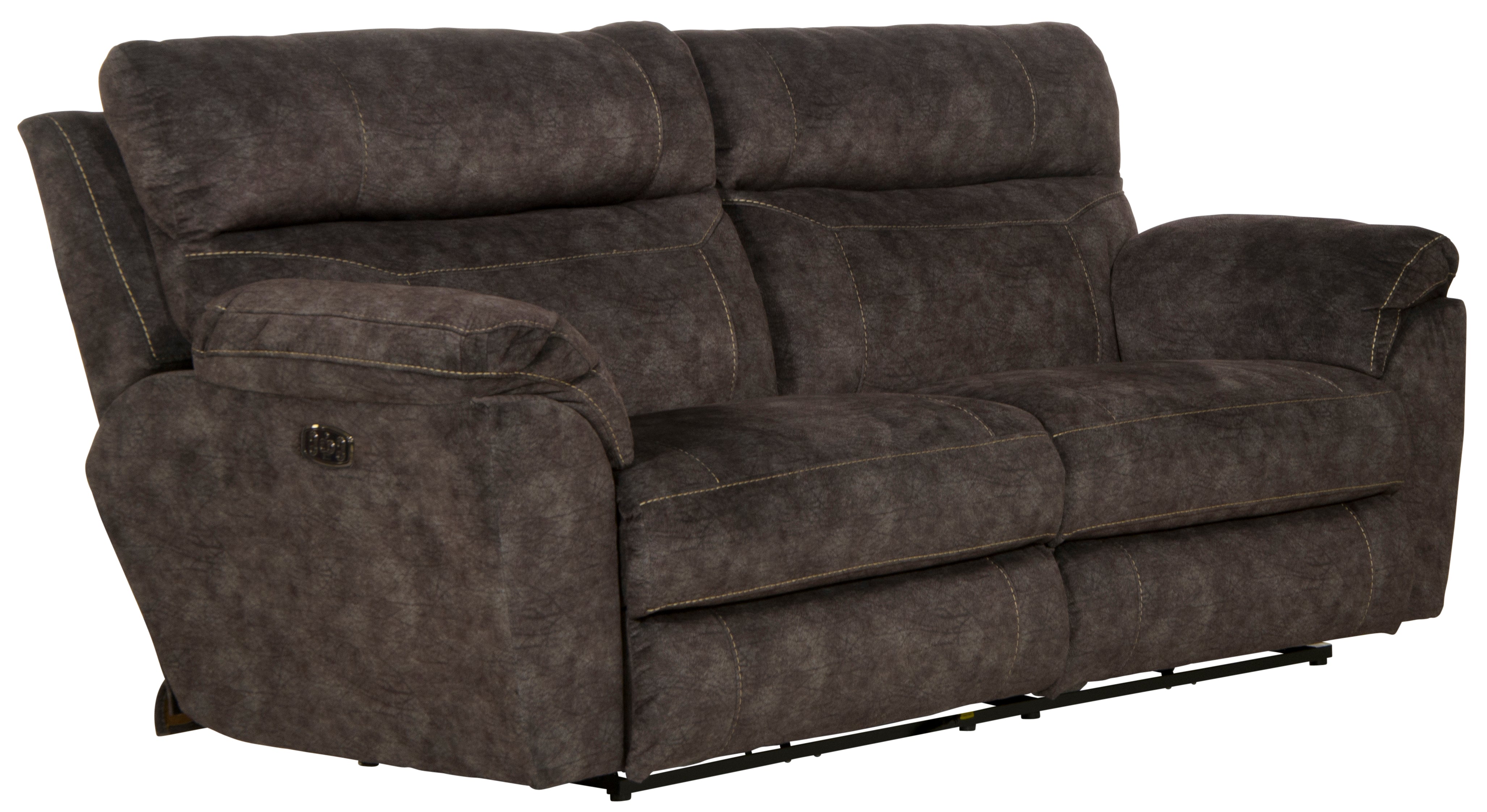 Sedona Power Headrest w/Lumbar Lay Flat Reclining Sofa - Luxury Home Furniture (MI)