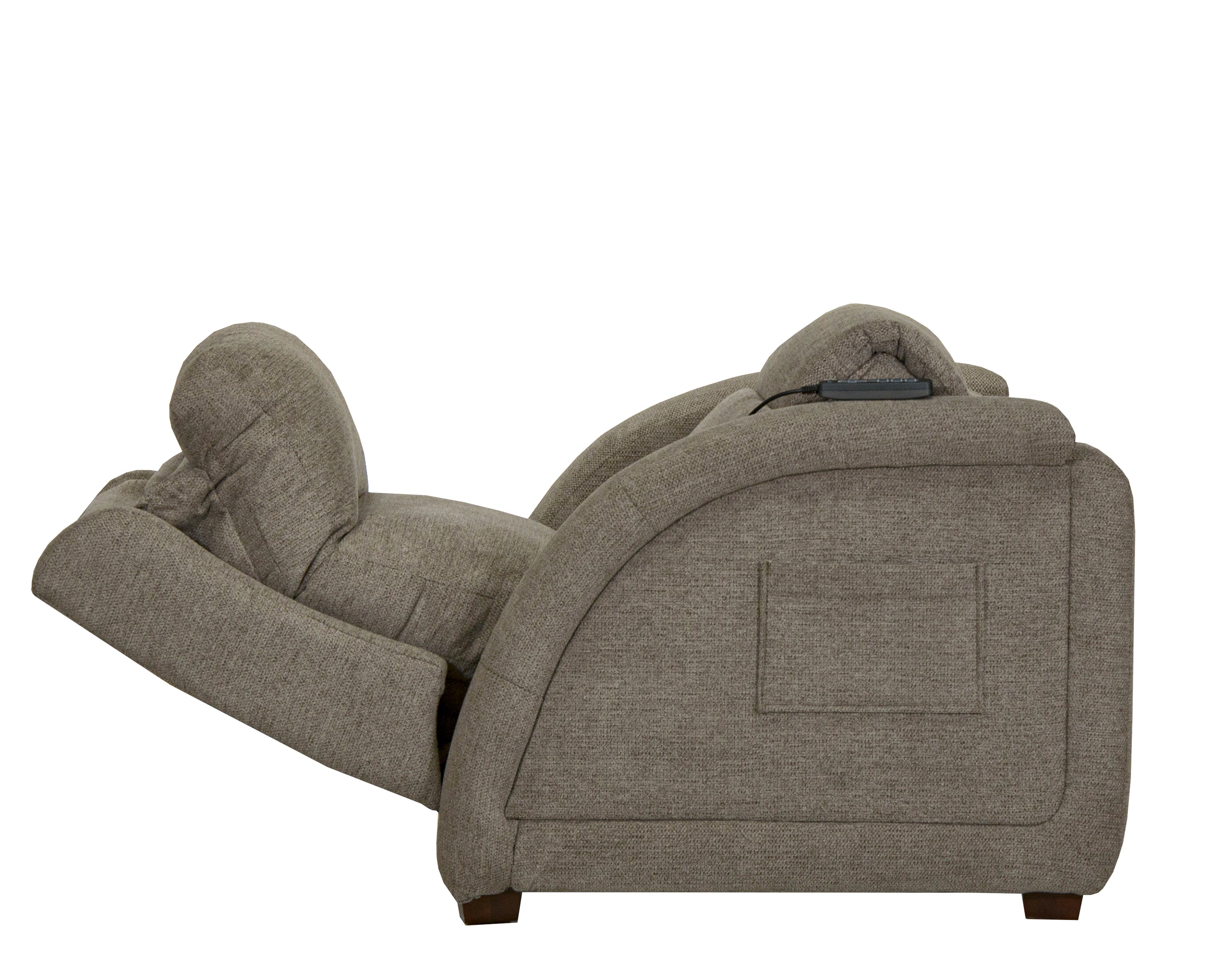 Nirvana Power Headrest Power Lay Flat Recliner w/Lumbar/Dual Motor/Zero Gravity - Luxury Home Furniture (MI)
