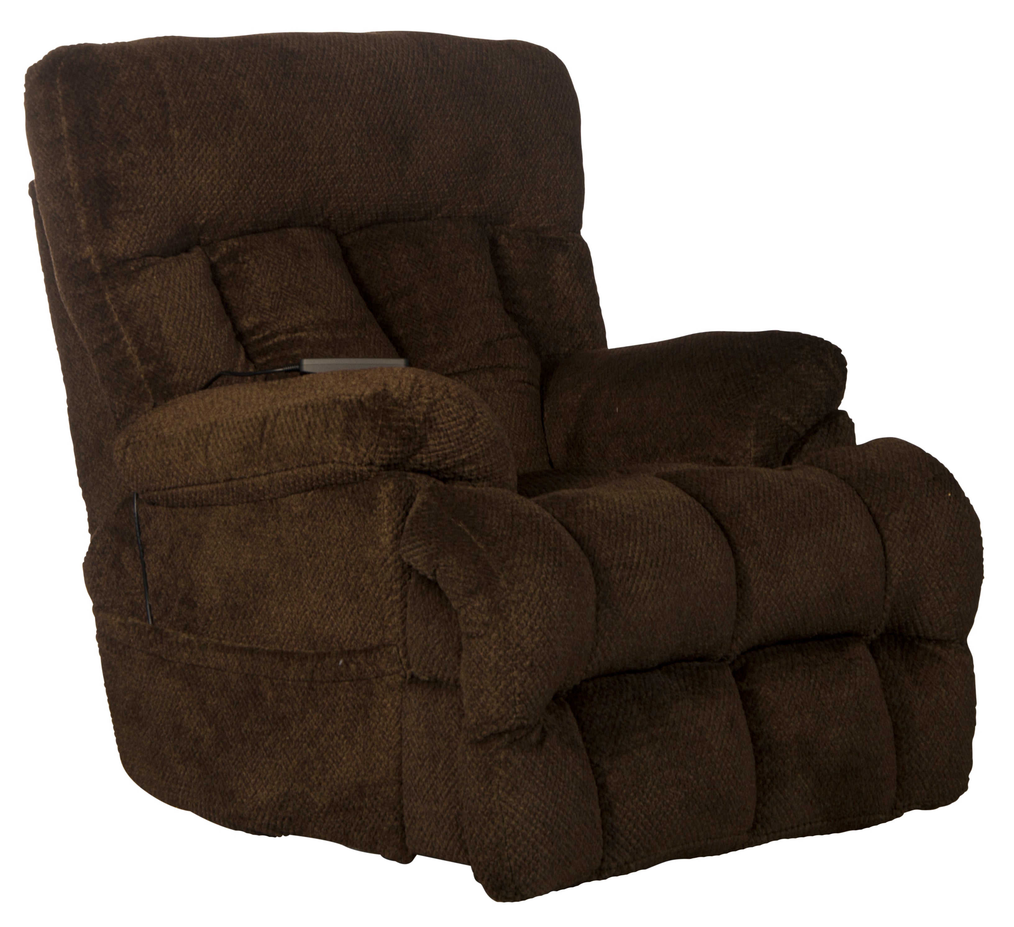 Sterling Pwr Headrest/Lumbar Pwr Lay Flat Recliner w/Heat & Massage - Luxury Home Furniture (MI)