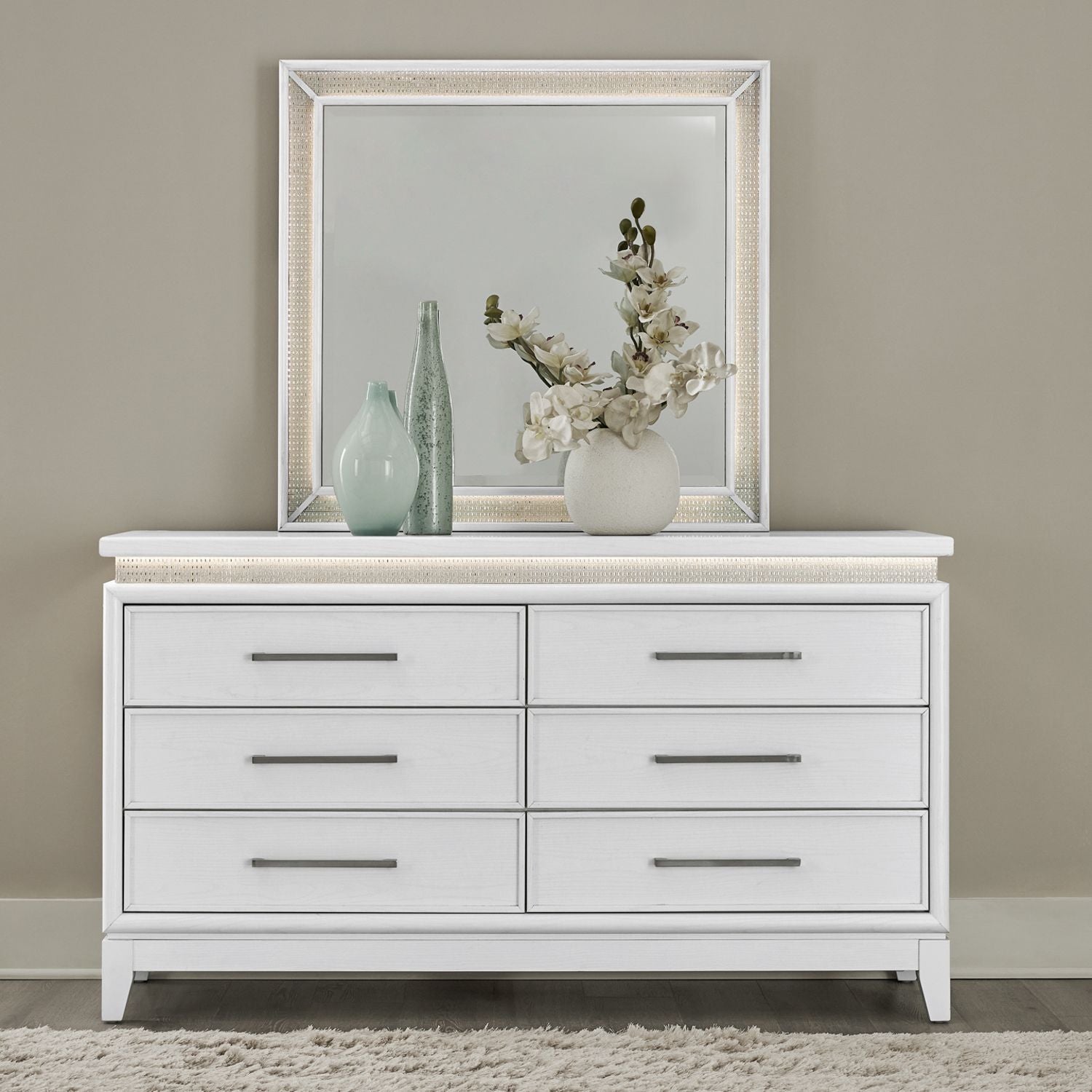 Reflections Dresser & Mirror image