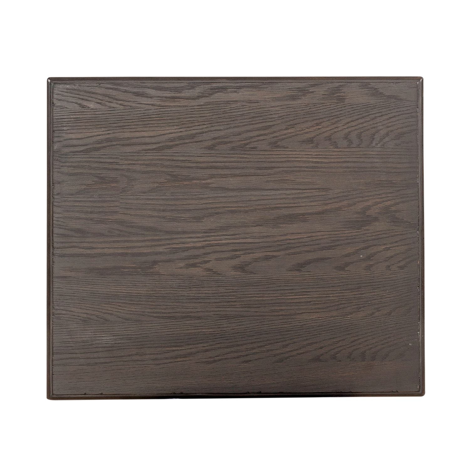 Mill Creek Drawer End Table in Peppercorn