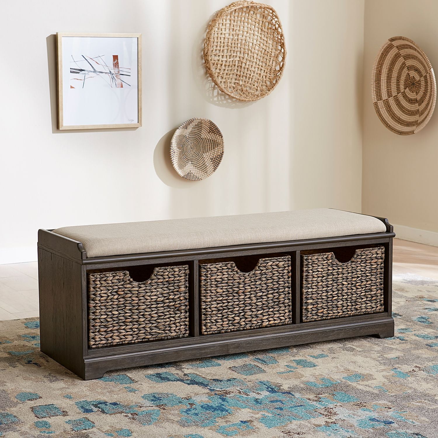 Mill Creek Wall Bench in Peppercorn image