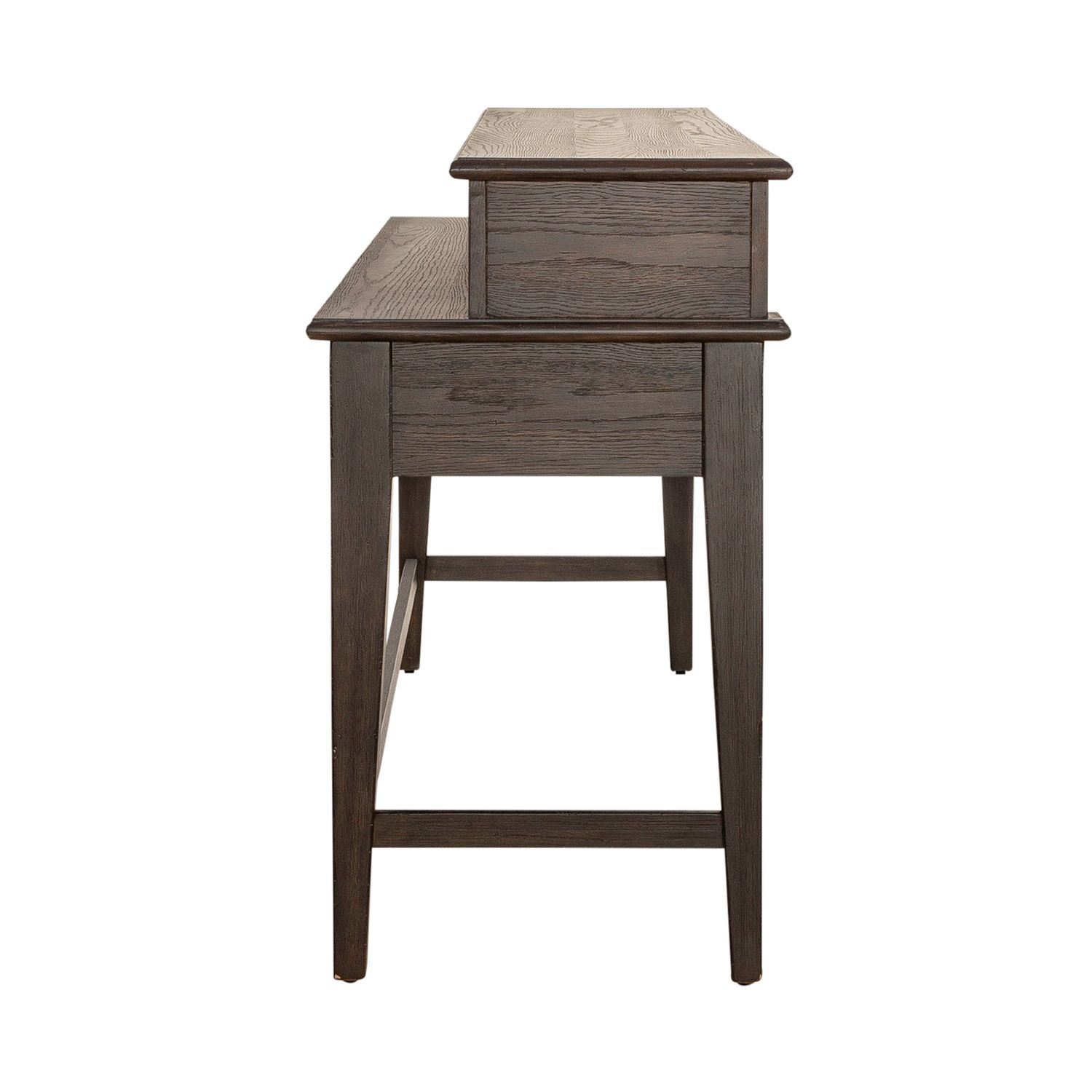 Mill Creek Console Bar Table in Peppercorn
