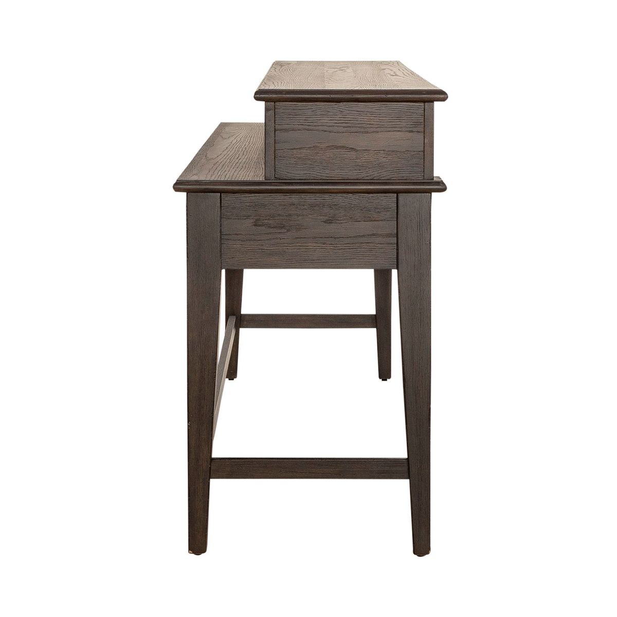 Liberty Furniture Mill Creek Console Bar Table in Peppercorn - Luxury Home Furniture (MI)