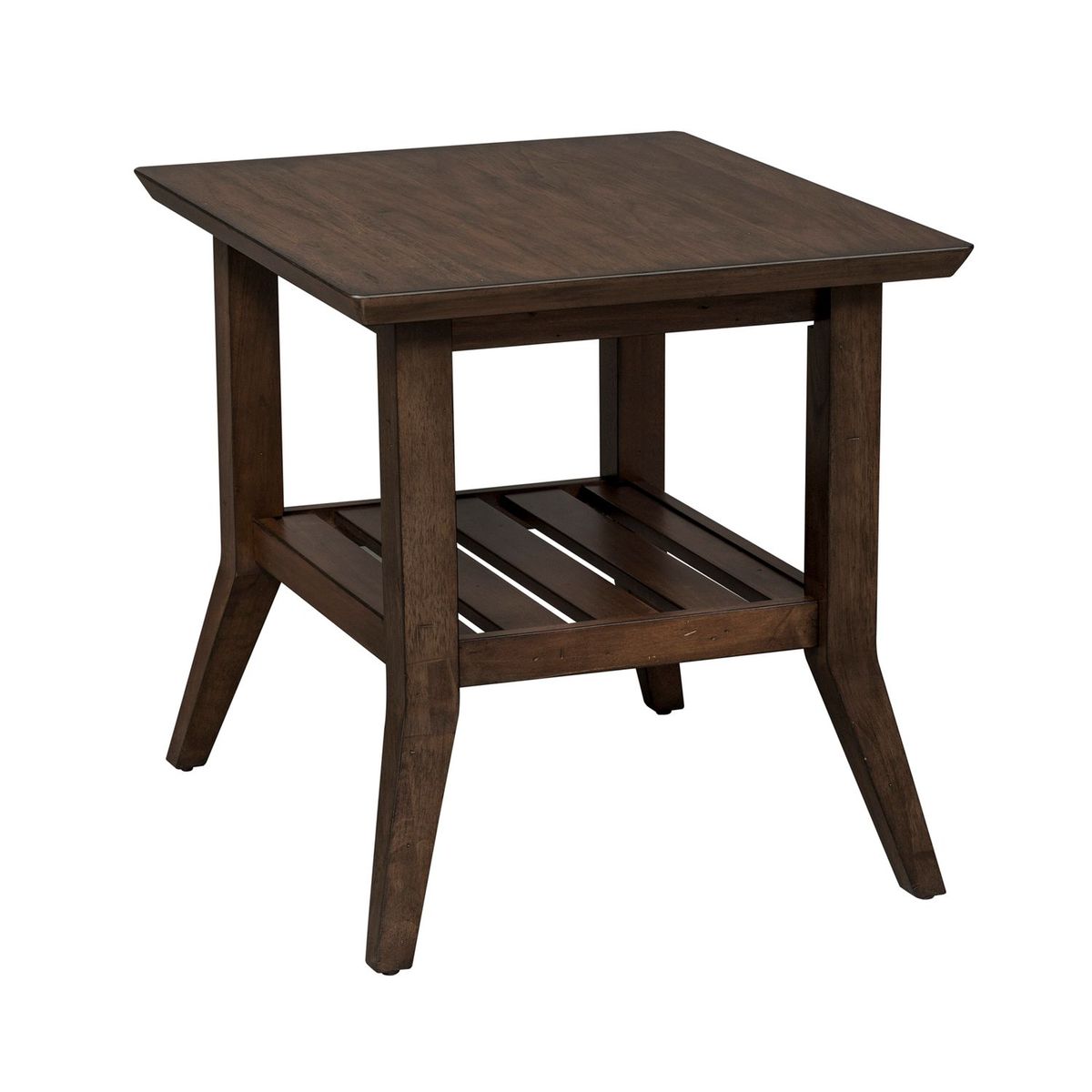 Liberty Furniture Ventura Blvd Rectangular End Table in Bronze
