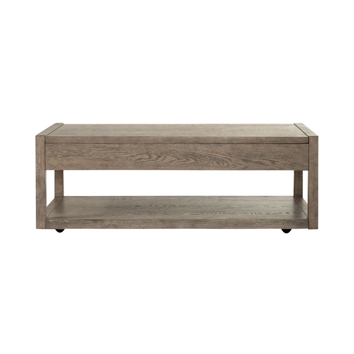 Liberty Furniture Bartlett Field Cocktail Table in Dusty Taupe - Luxury Home Furniture (MI)
