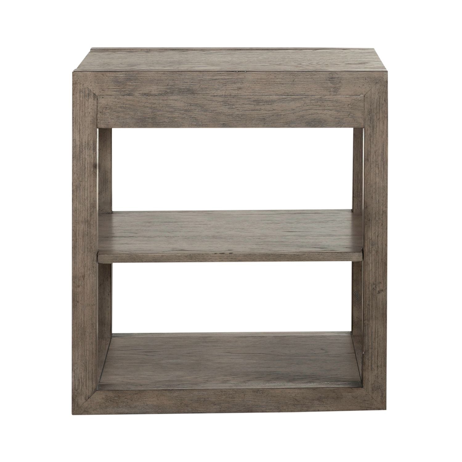 Bartlett Field Chairside Table in Dusty Taupe image