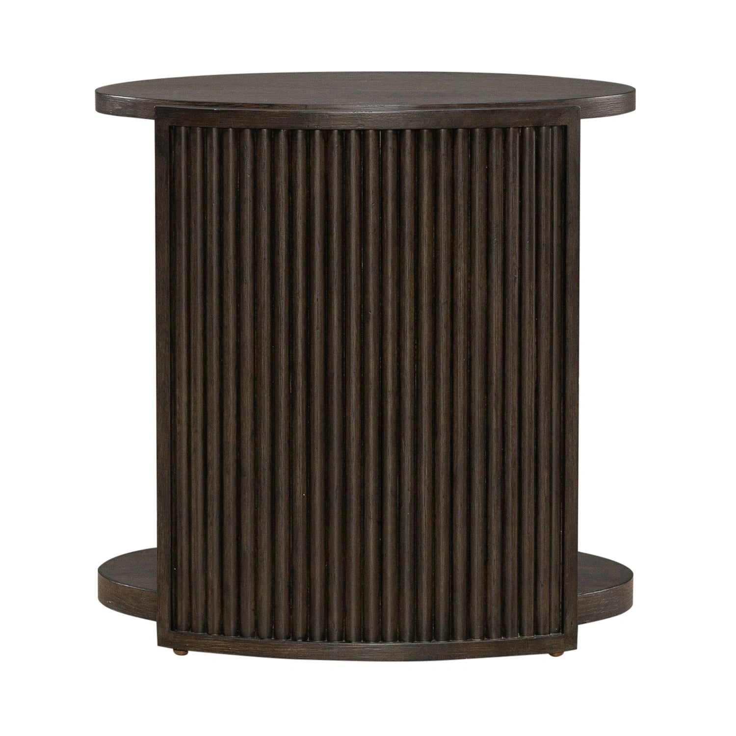 City View Chairside Table in Coffee Bean image