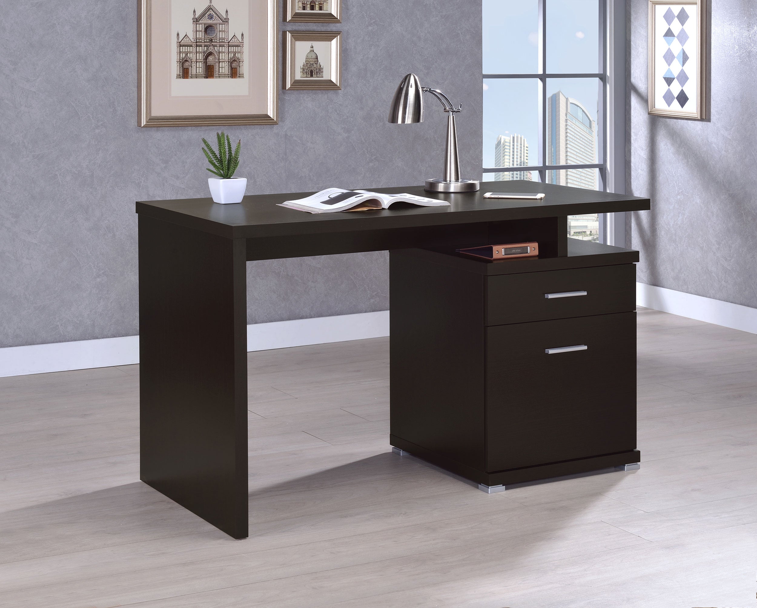 Irving Computer Desk - Luxury Home Furniture (MI)