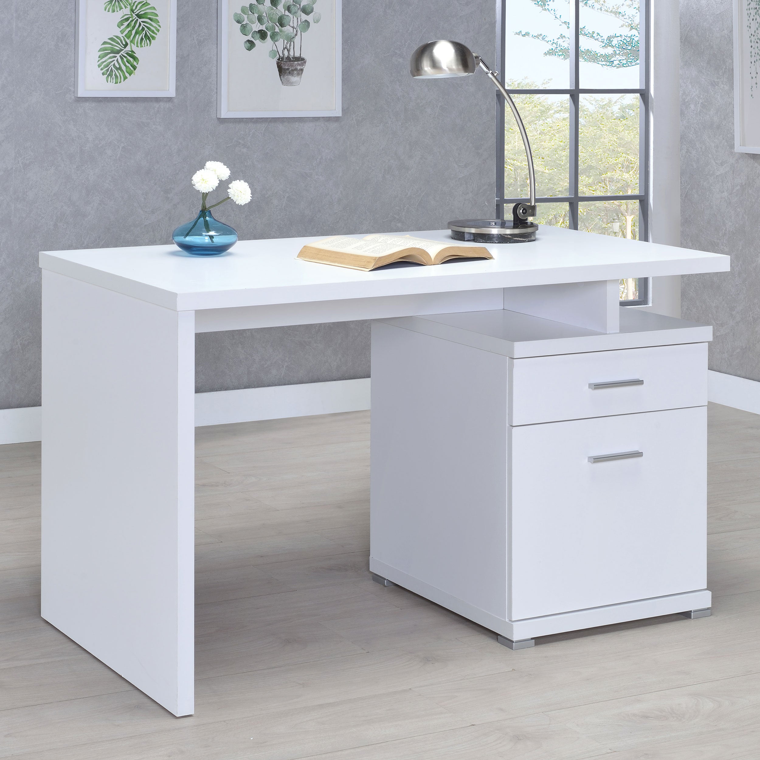 Irving Computer Desk - Luxury Home Furniture (MI)
