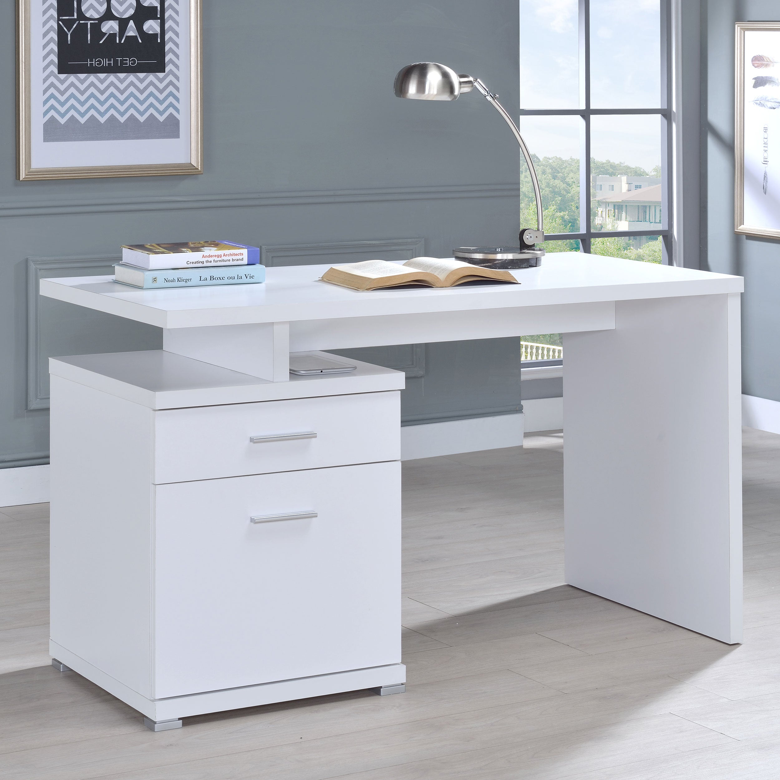 Irving Computer Desk - Luxury Home Furniture (MI)