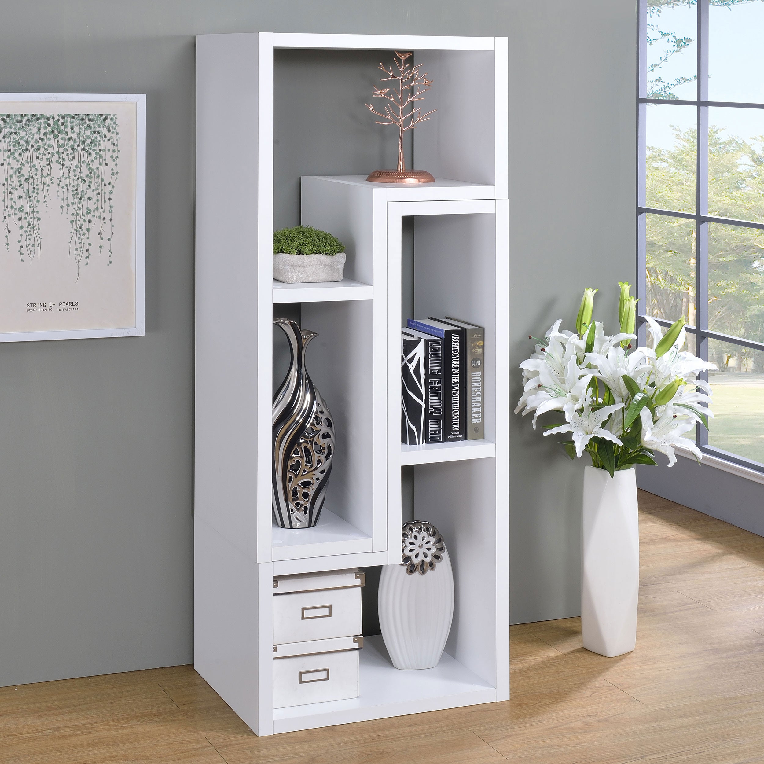 Velma Bookshelf Console - Luxury Home Furniture (MI)