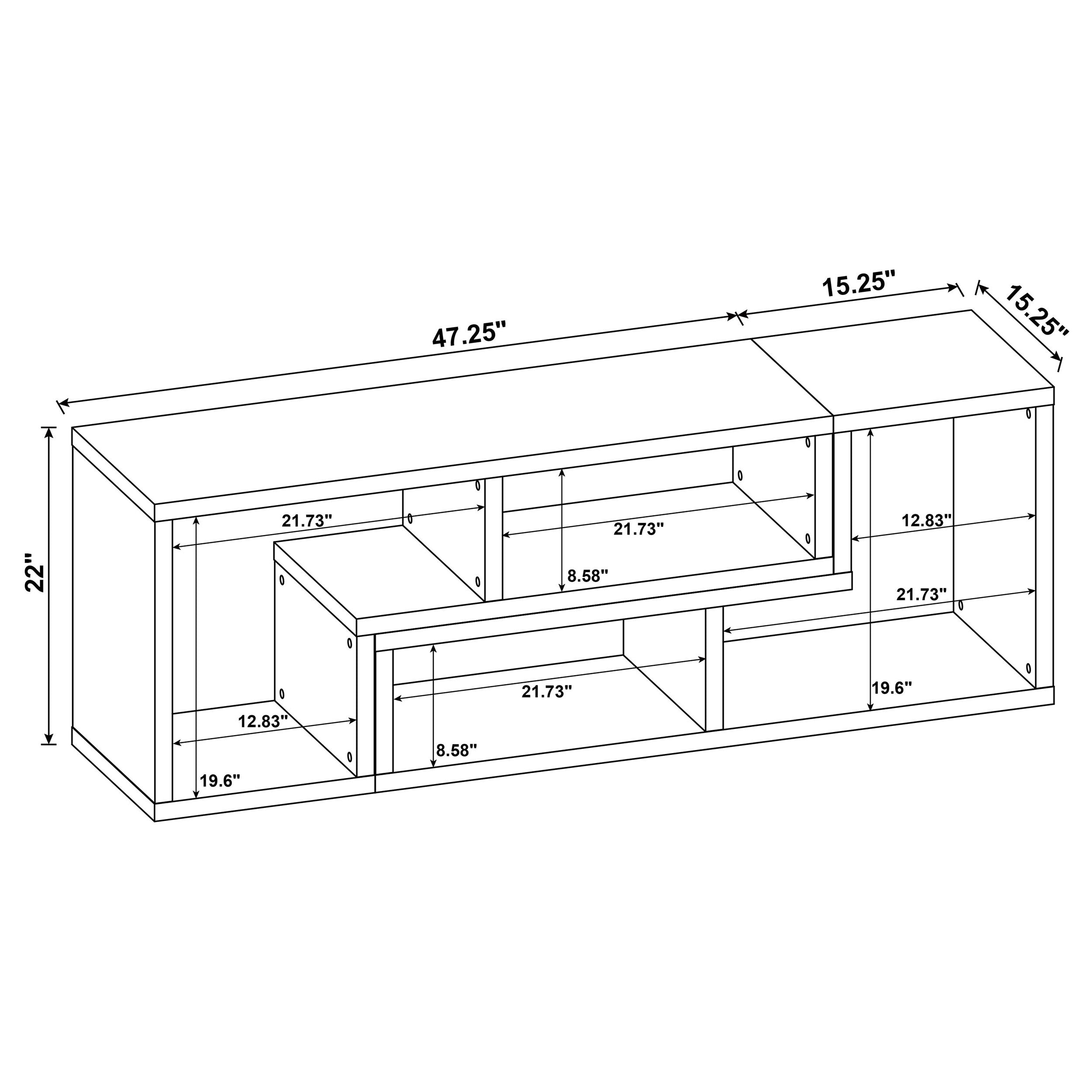 Velma Bookshelf Console - Luxury Home Furniture (MI)