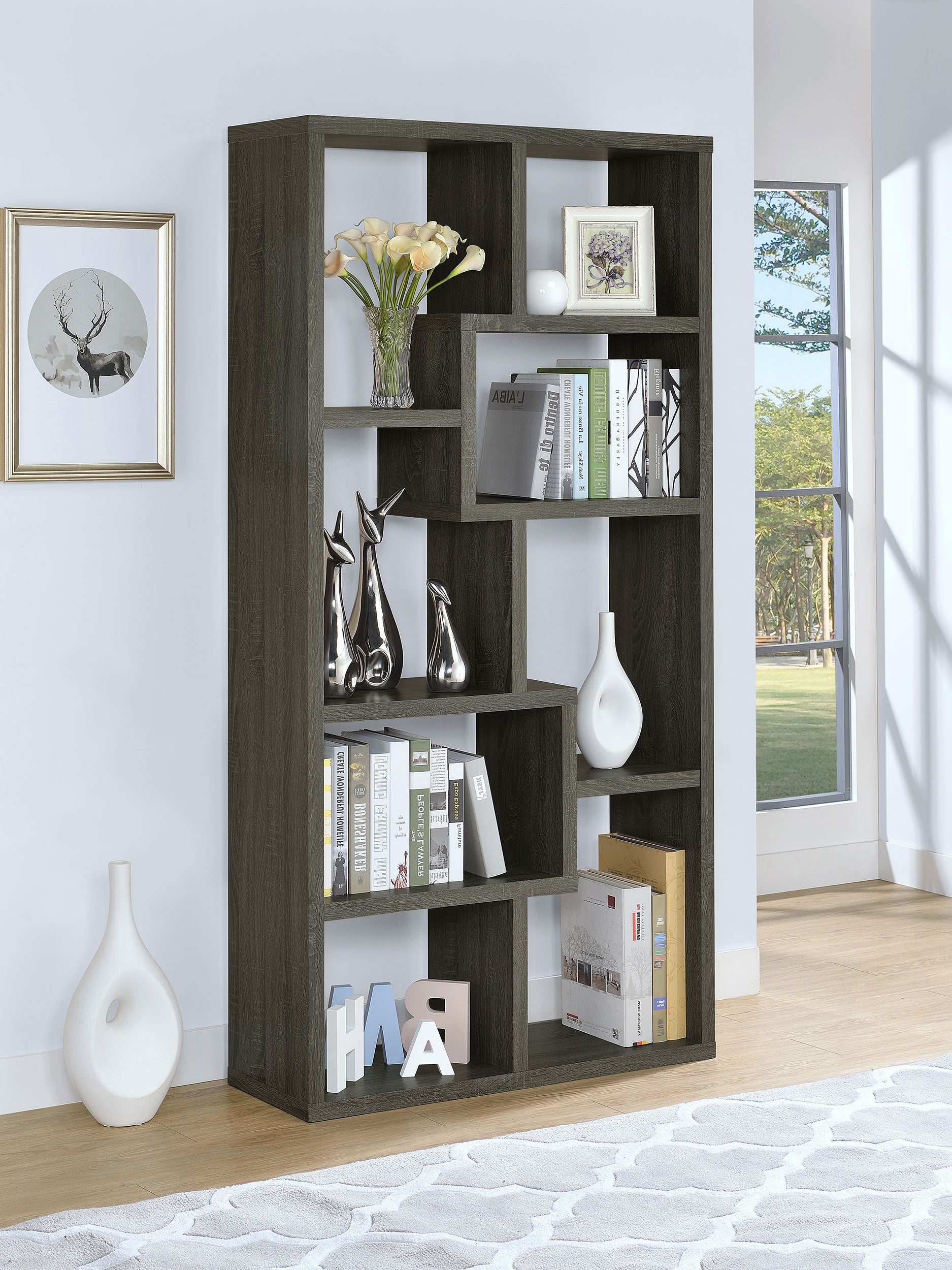 Theo Bookshelf - Luxury Home Furniture (MI)