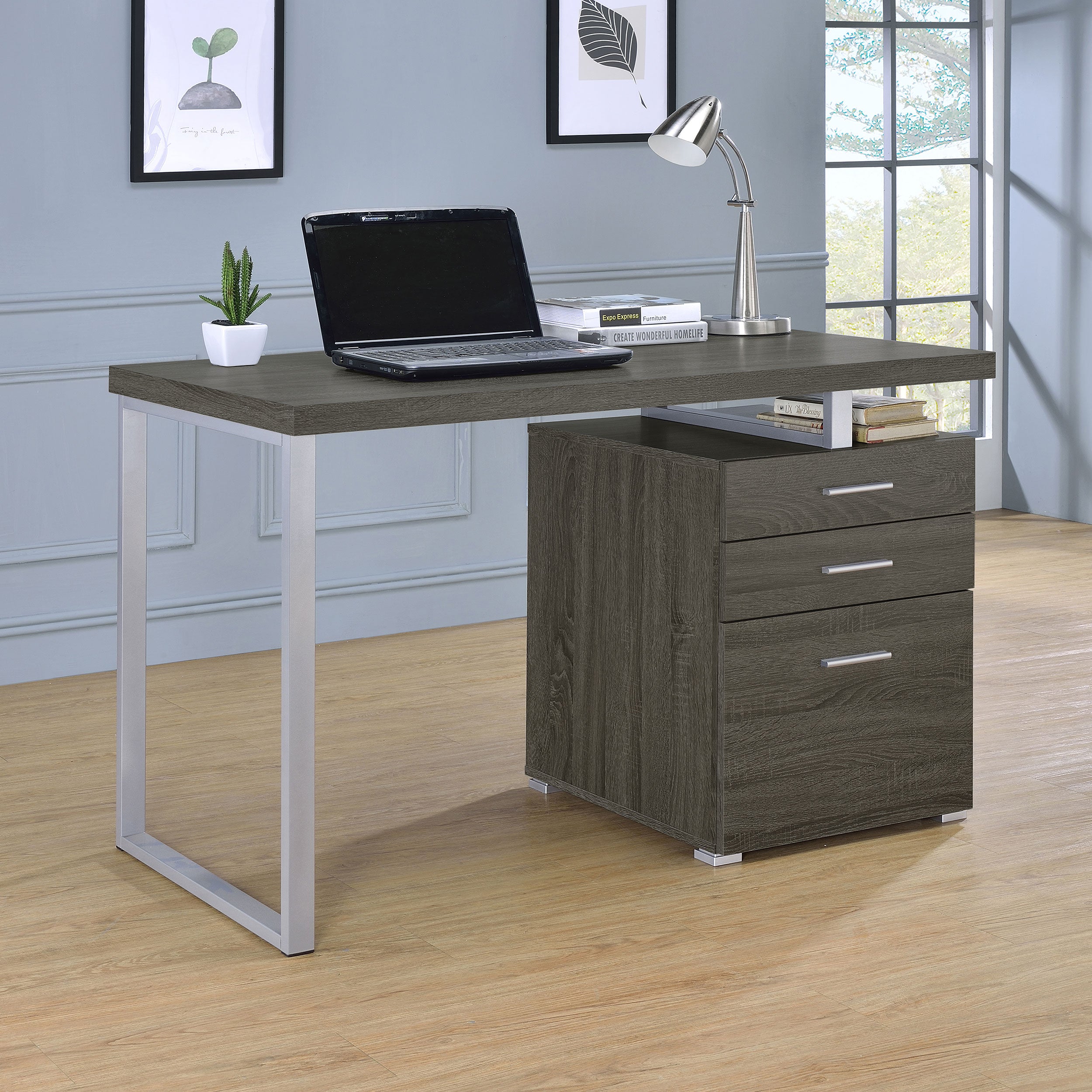 Brennan Computer Desk - Luxury Home Furniture (MI)