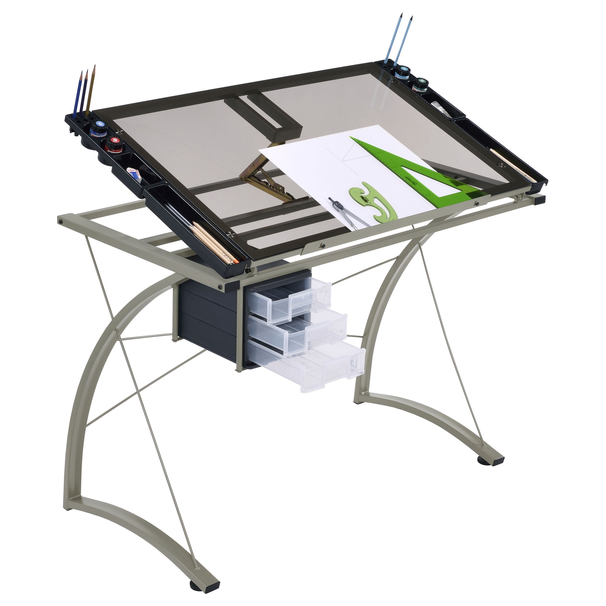 Melo Drafting Table - Luxury Home Furniture (MI)