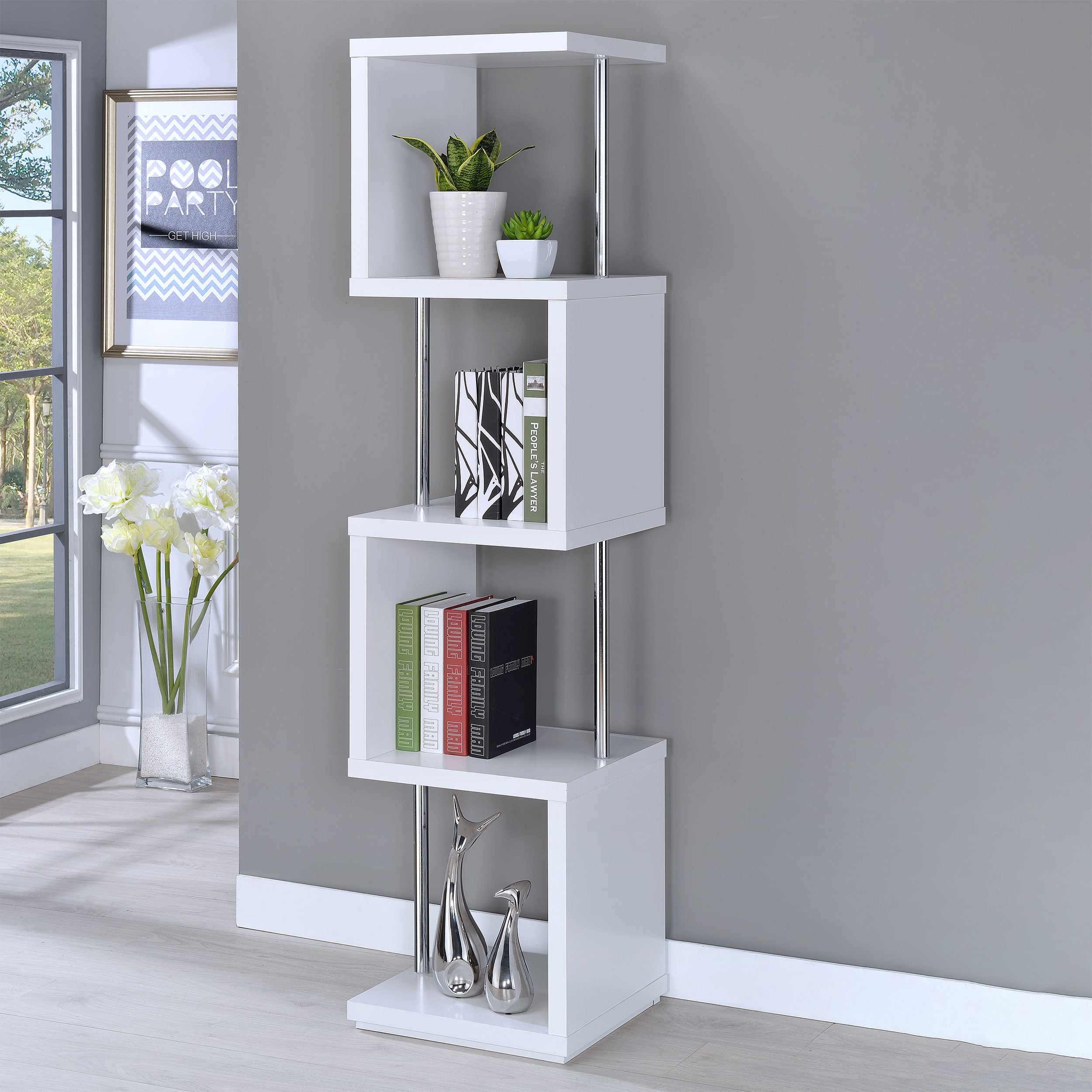 Baxter Bookshelf - Luxury Home Furniture (MI)